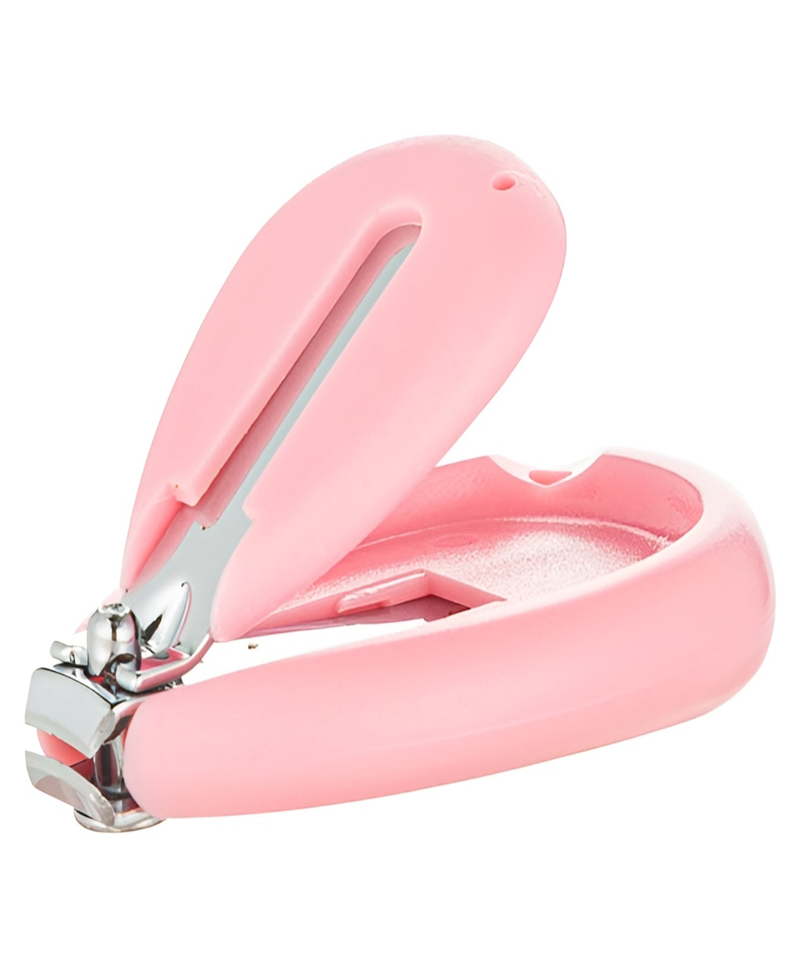 COZY VIBES Baby Stainless Steel Nail Clippers Shell Shaped Children's Nail Clippers Maternal and Baby Products - PACK OF 1 - COLOR MAY VARY-image-7
