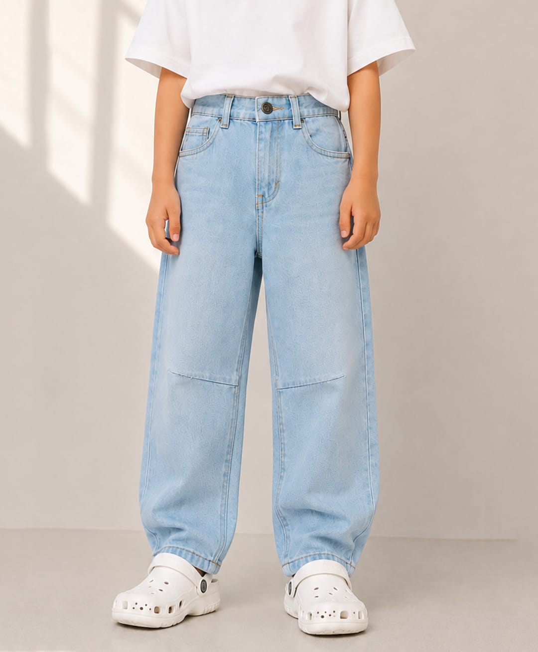 Tales & Stories Denim Woven Washed Jeans - Blue-picture-40