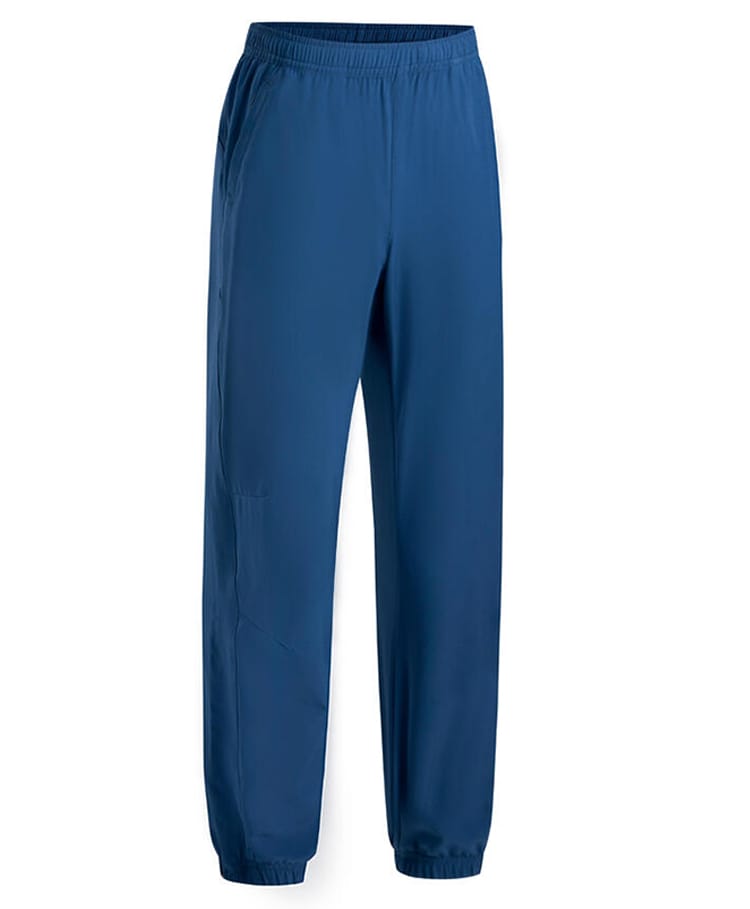 DECATHLON Domyos Woven Solid Pants - Blue-image-28