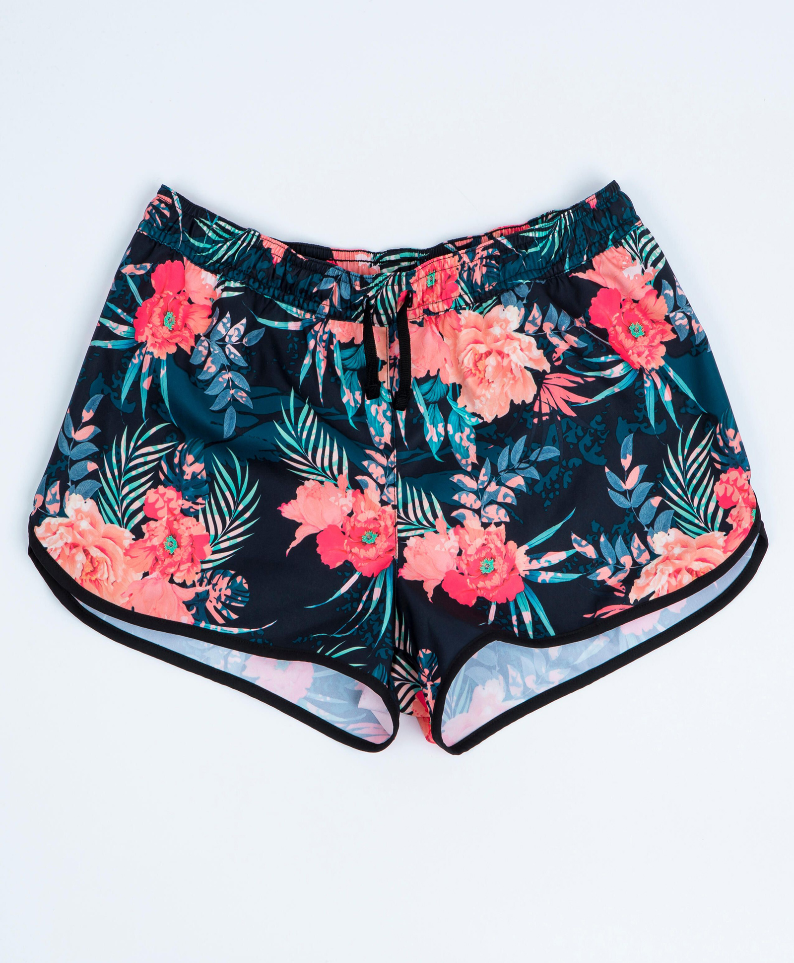 DECATHLON Knit Floral Printed Swim Shorts - Navy Blue-picture-13
