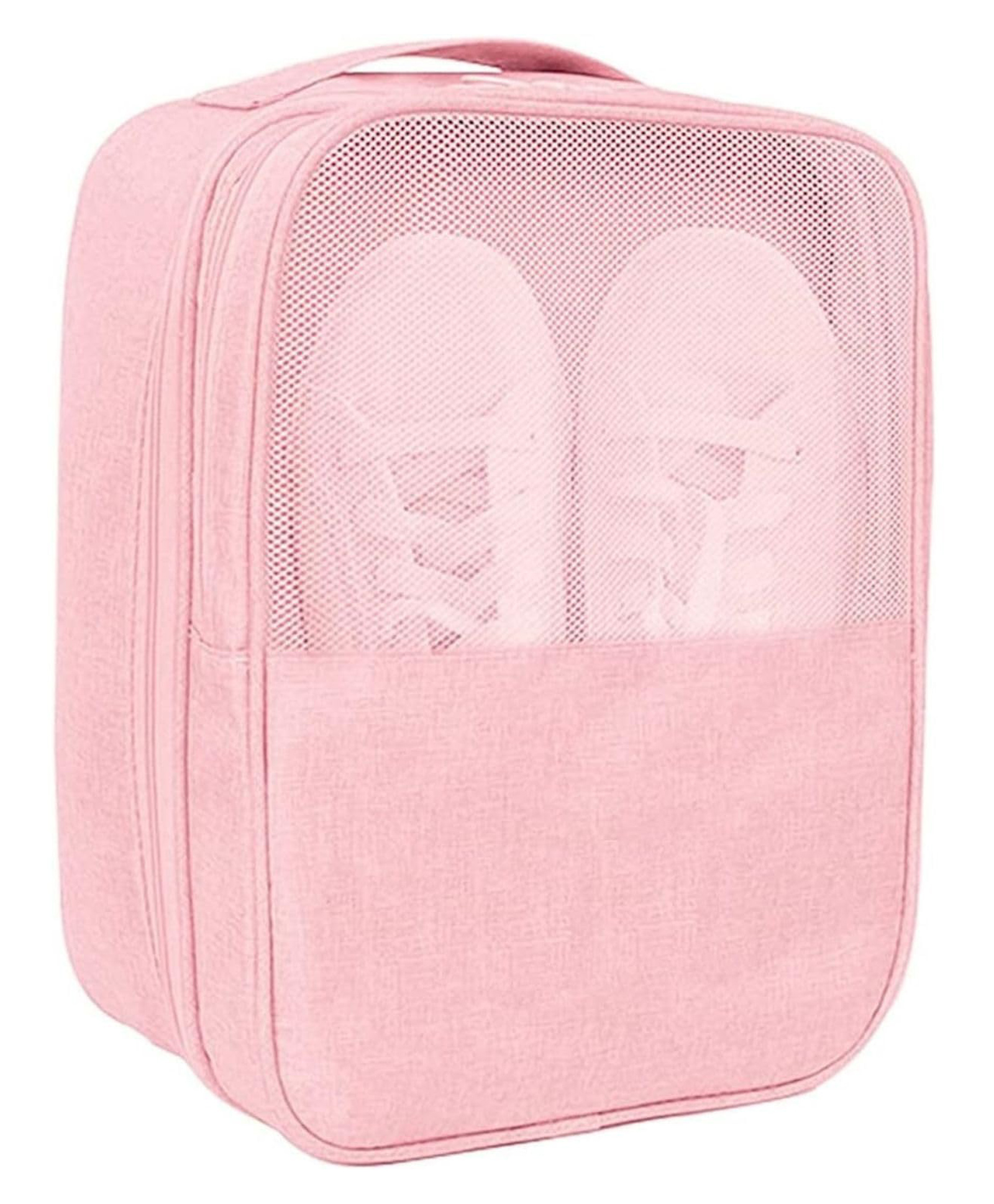 FunBlast Travel Shoe Bags Multipurpose Portable Footwear Organizer for Travel - Pink-picture-11