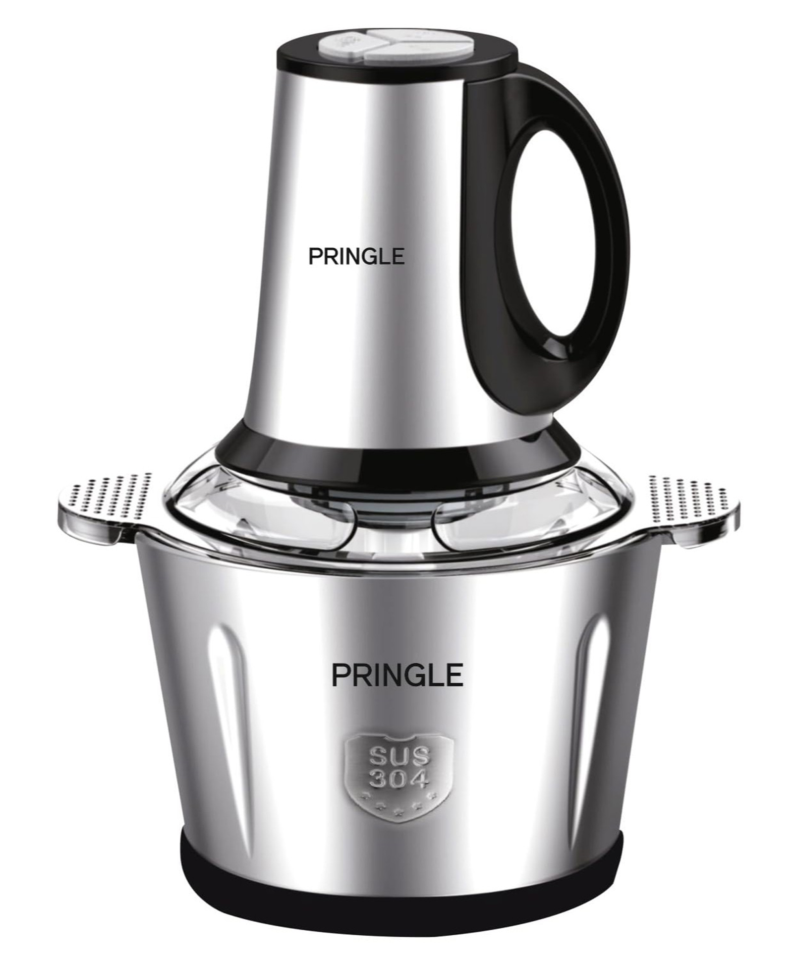 Pringle Quad Max 3L Electric Chopper 400W | Vegetable & Meat Grinder, Mincer | 3 Speed Control | Stainless Steel Body | Multi-Function Food Processor for Kitchen | 1 Yr Warranty-image-18