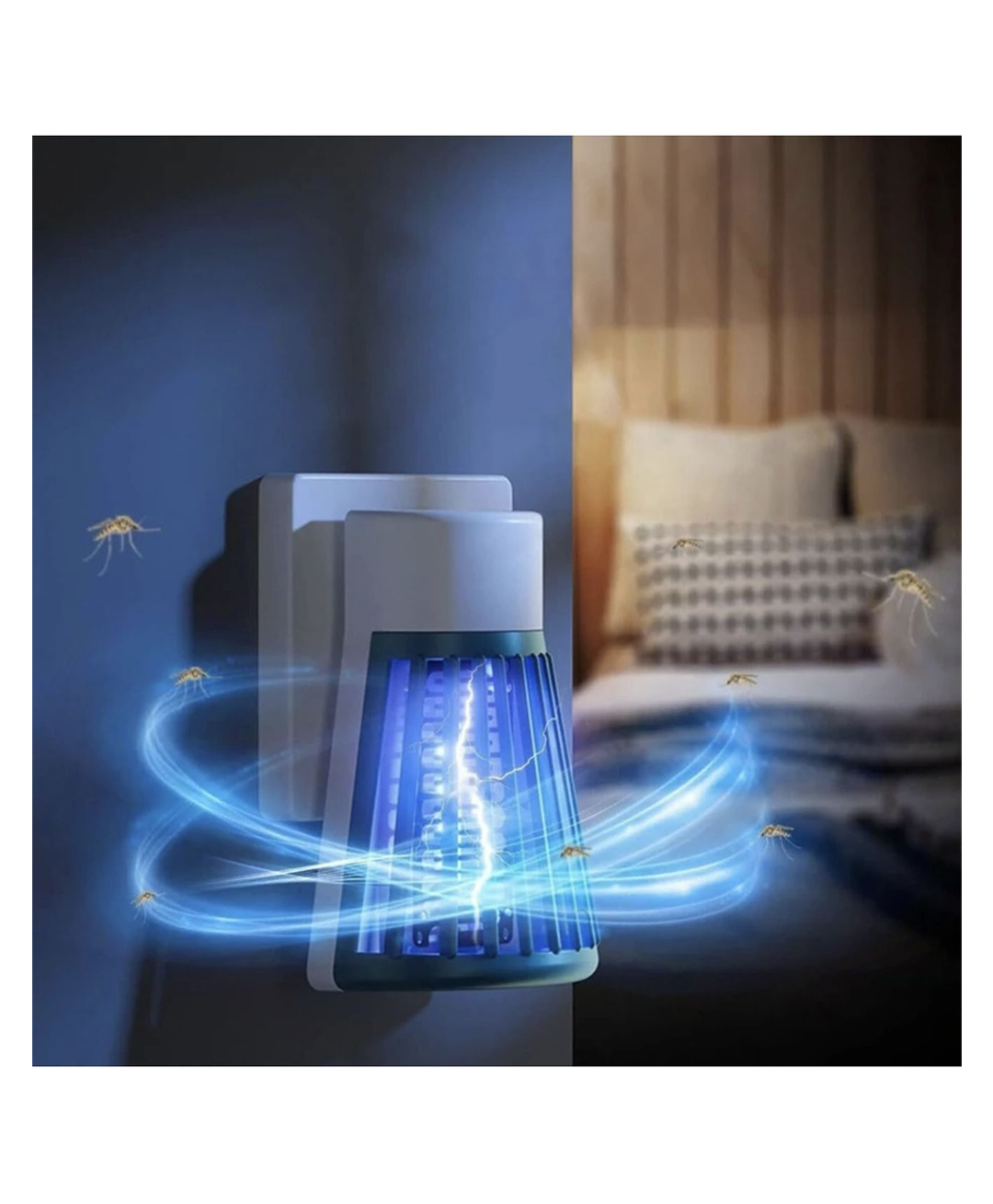 ARCADE TOYS Mosquito Killer Night Lamp | UV Electric Bug Zapper for Home & Living Room - Multicolour-image-5