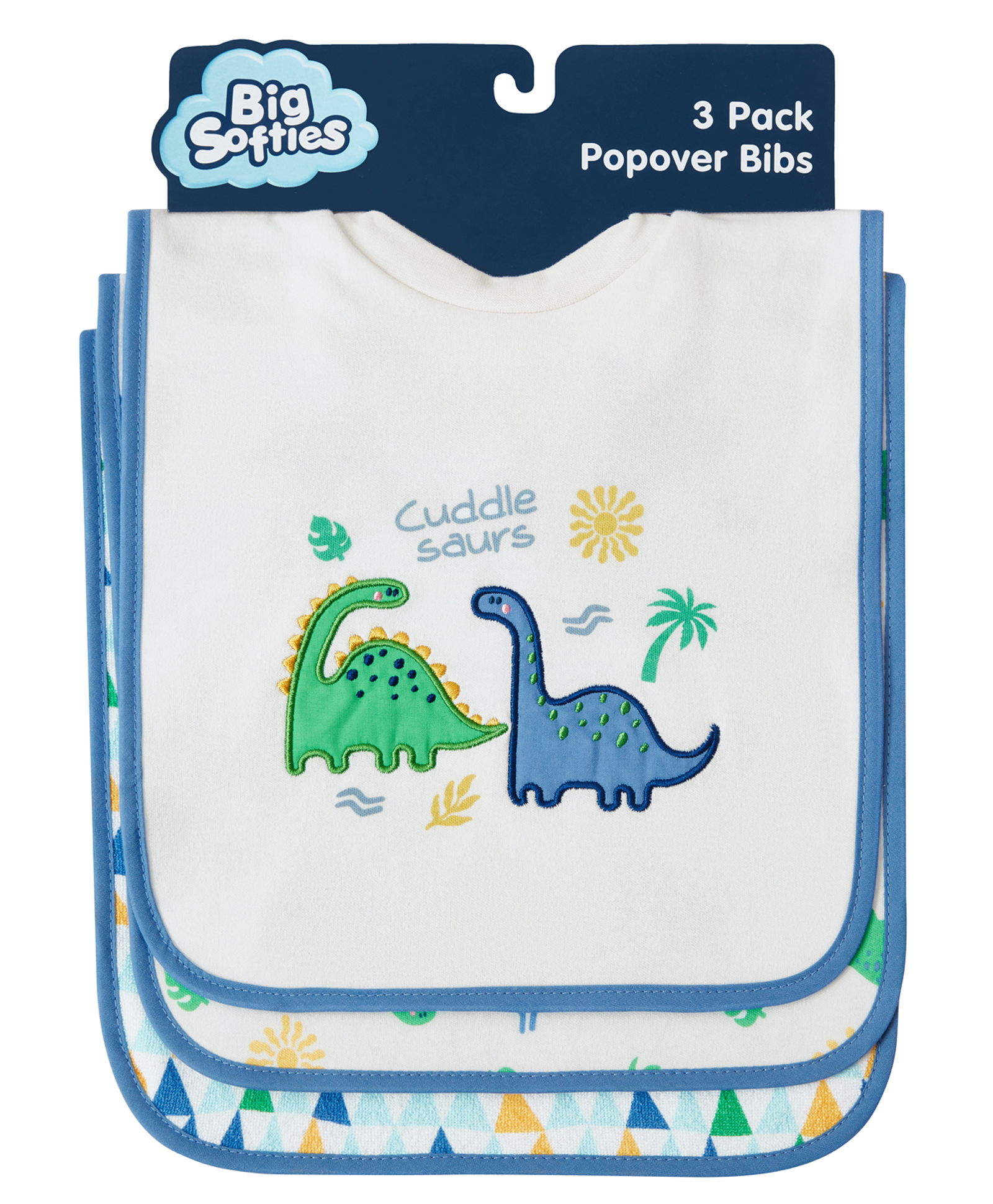 Big Softies 3 Pack Popover Bibs-picture-33