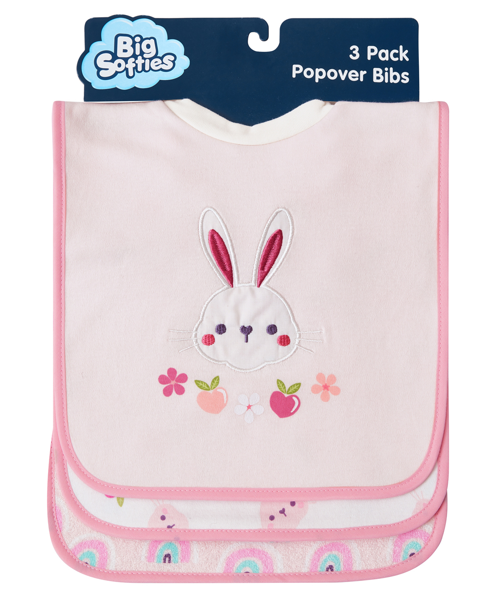 Big Softies 3 Pack Popover Bibs-picture-34