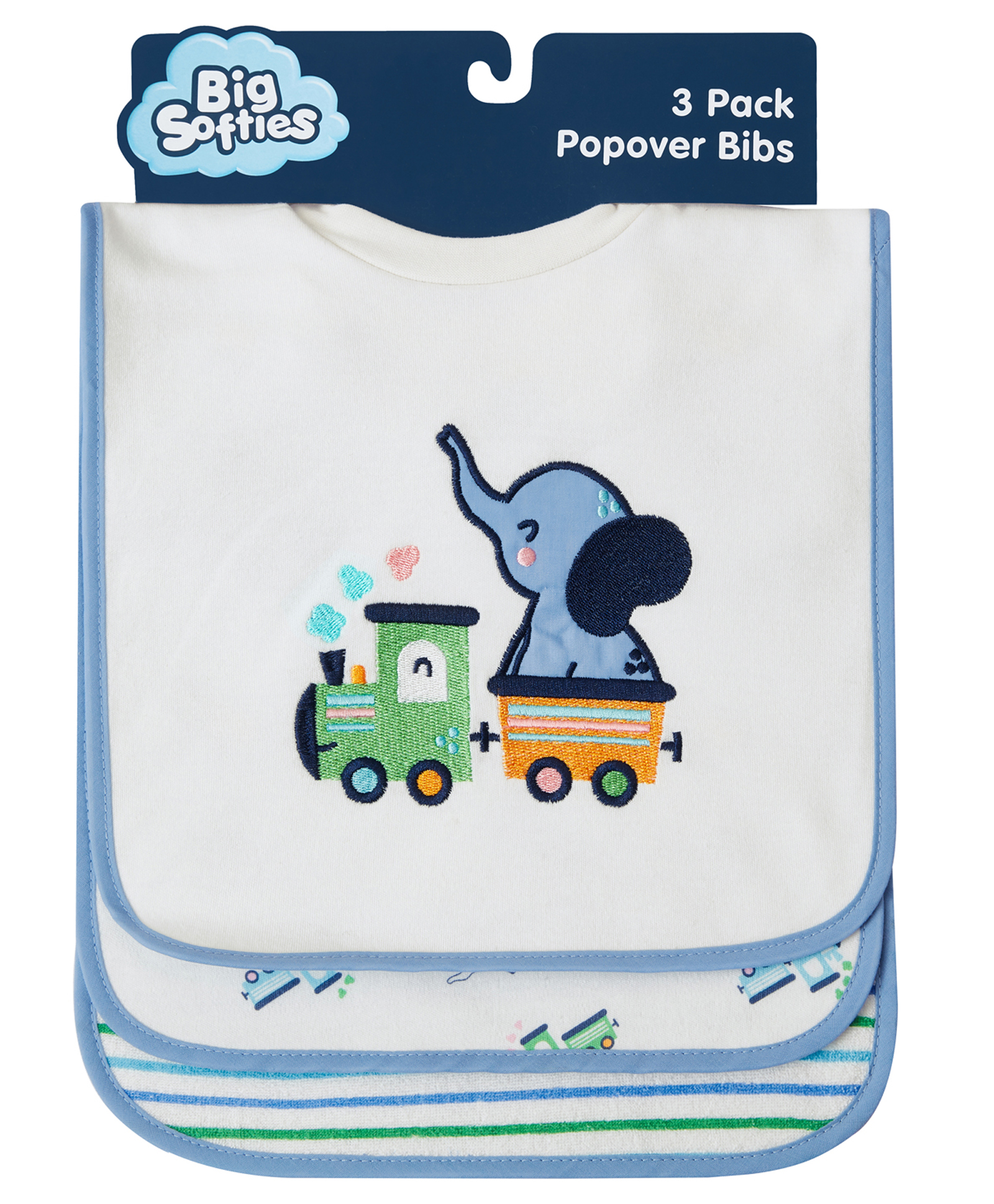 Big Softies 3 Pack Popover Bibs-picture-35