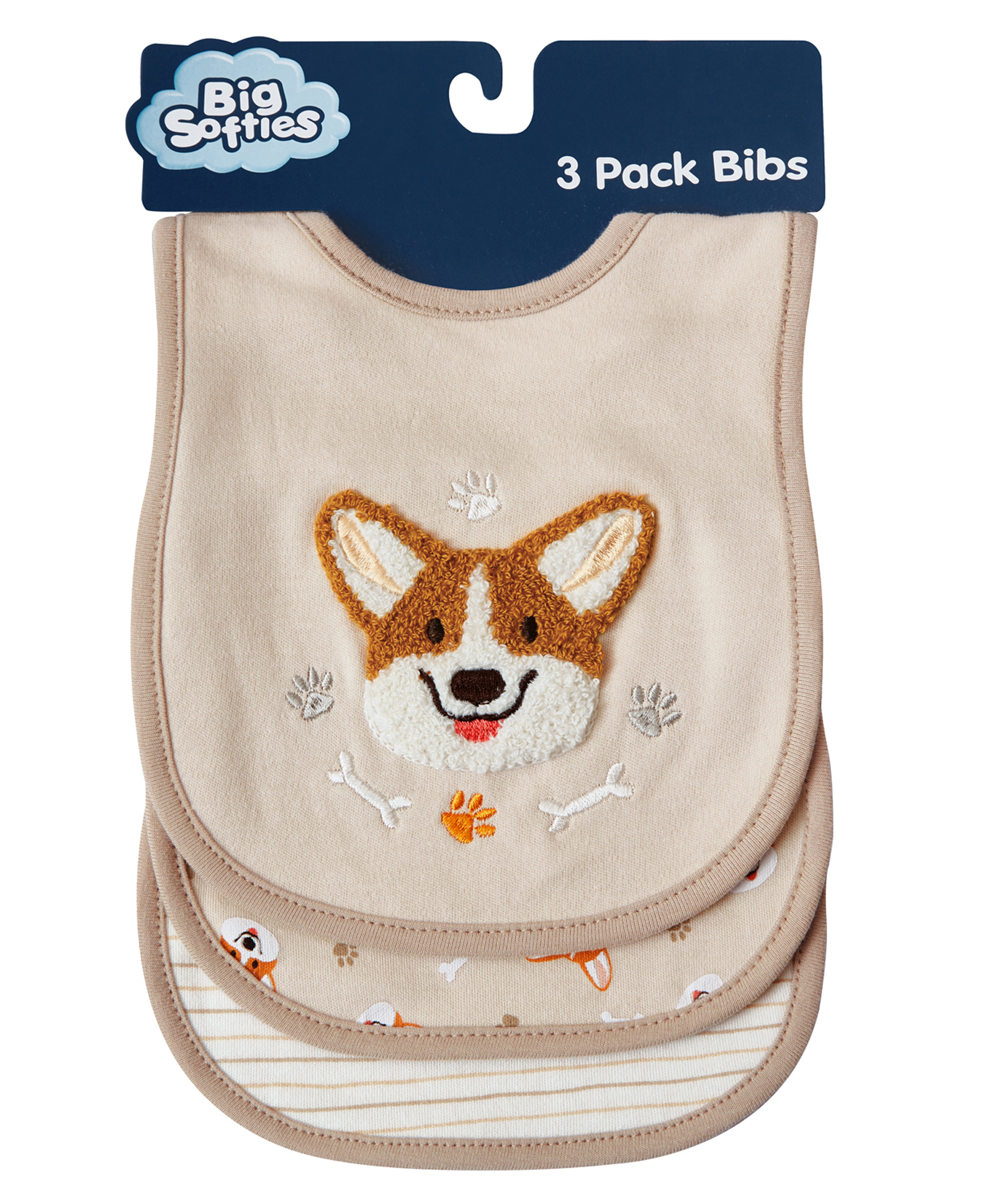 Big Softies 3 Pack Infant Bibs-picture-11