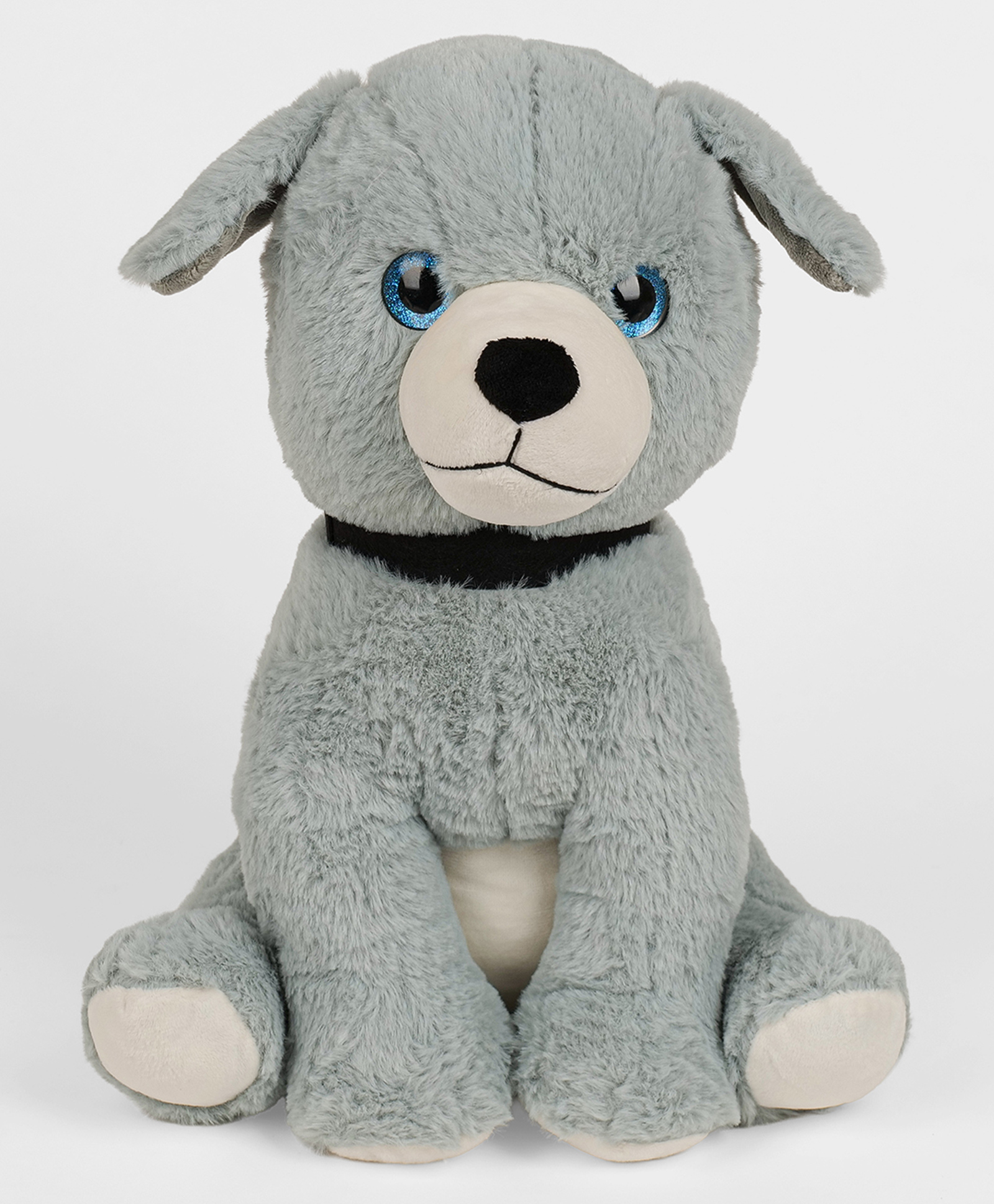 Dukiekooky 40 cm Super Cute & Adorable Grey Poodle Dog Soft Toy-image-43