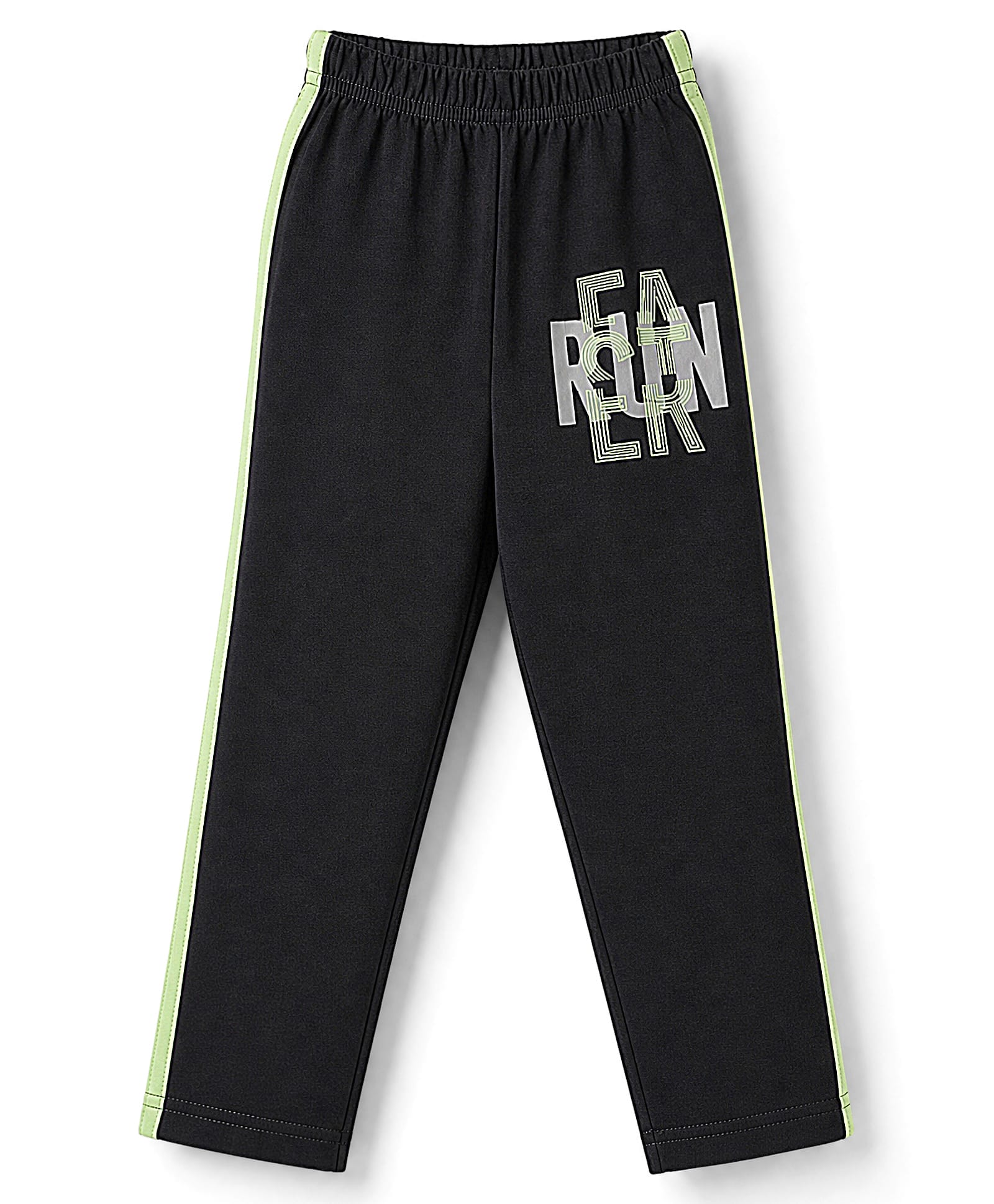 Taeko Single Jersey Knit Full Length Lounge Pants With Text Print - Black-picture-22