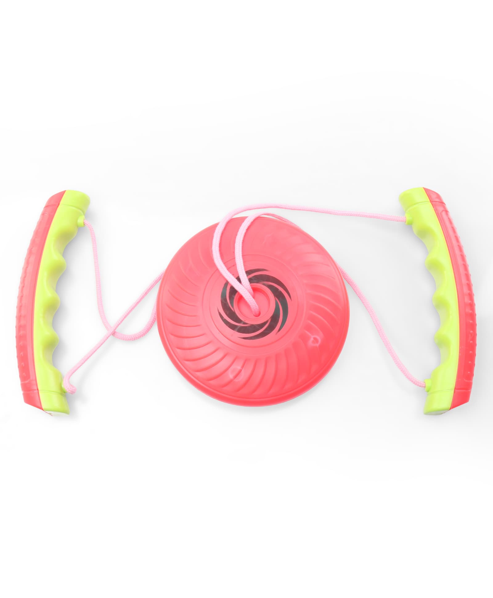 Ratnas Exercise Spinner Fun Fitness Game Active Play Balance Training Toy for Kids & Adults Indoor Workout Activity Game. pink & Green-picture-34