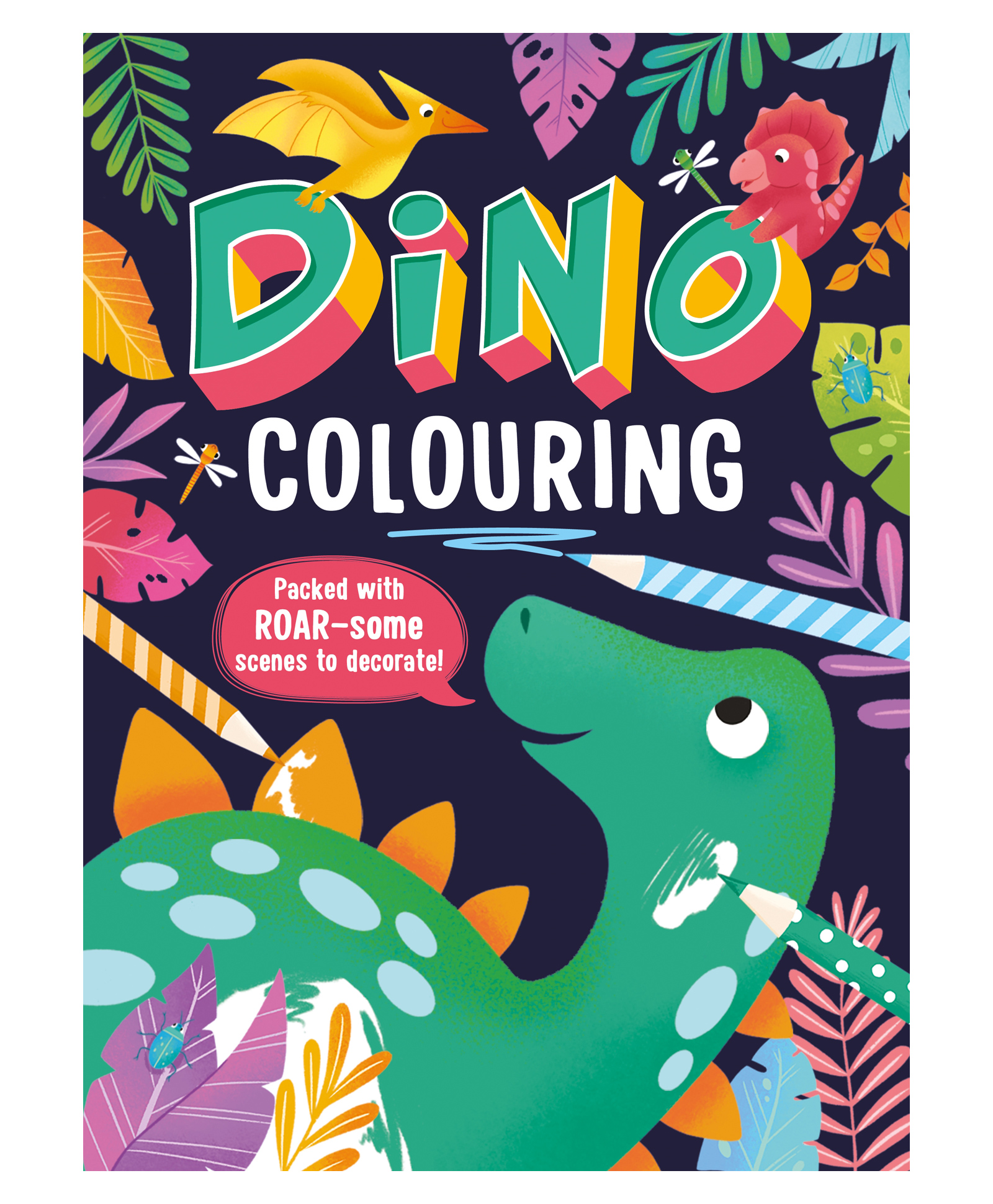 Dino Colouring Book for Kids Fun Dinosaur Coloring Pages for Children by Parragon Publishing - English-image-42