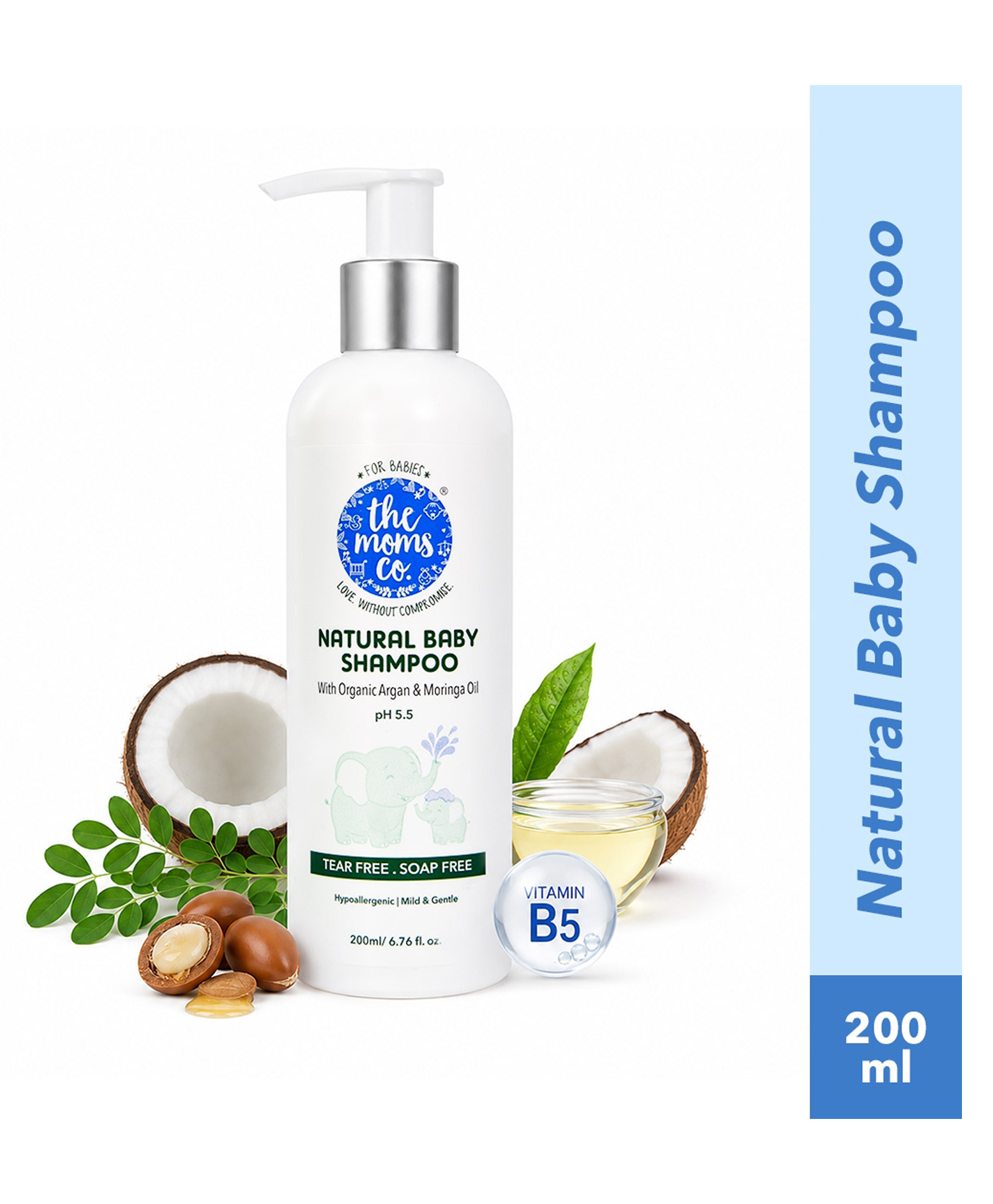 The Moms Co - Natural Baby Shampoo - 200 mL-image-18