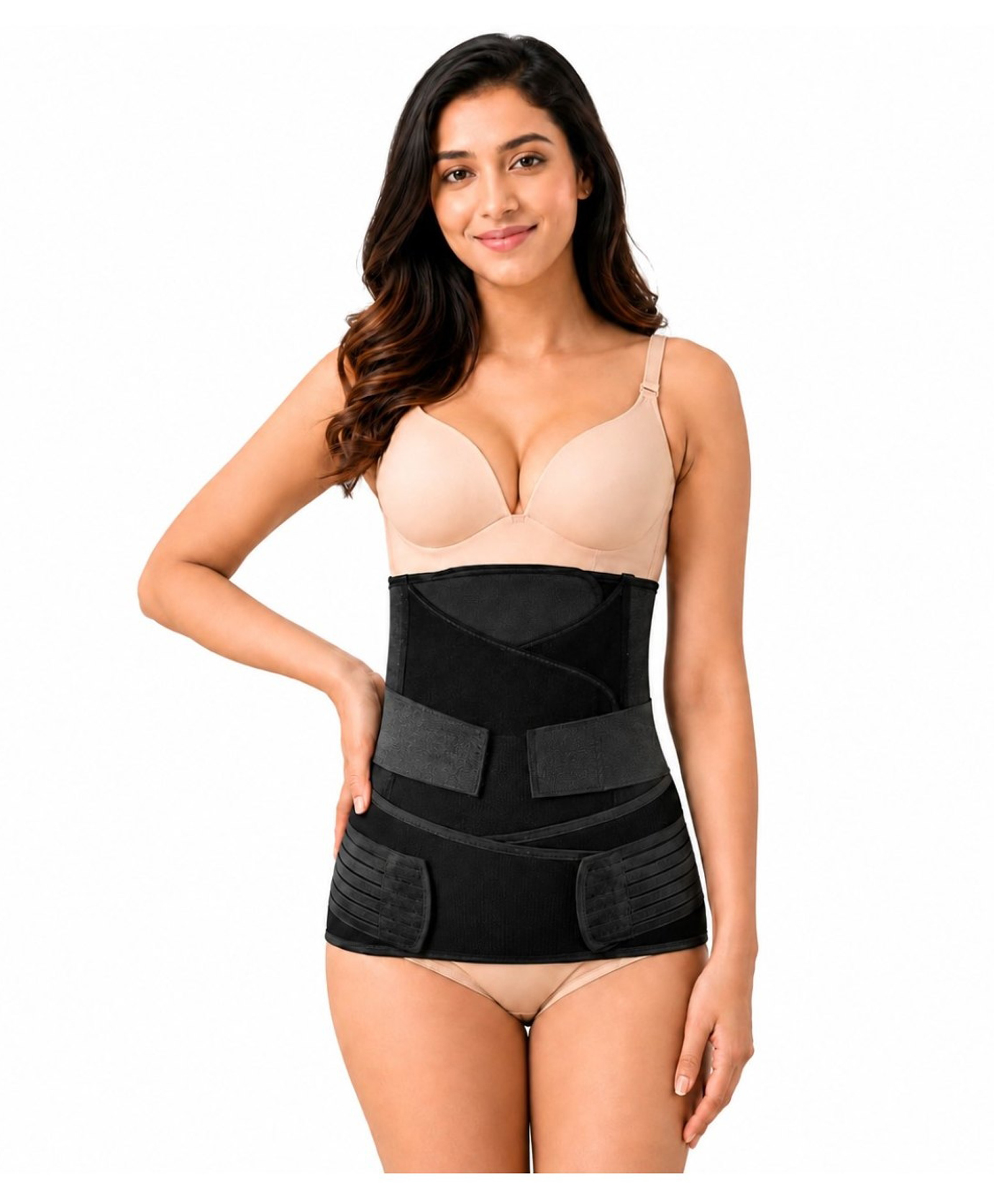 ZIKKU 3 In 1 Postpartum Recovery Belt for Women Adjustable Maternity Recovery Belt-picture-40