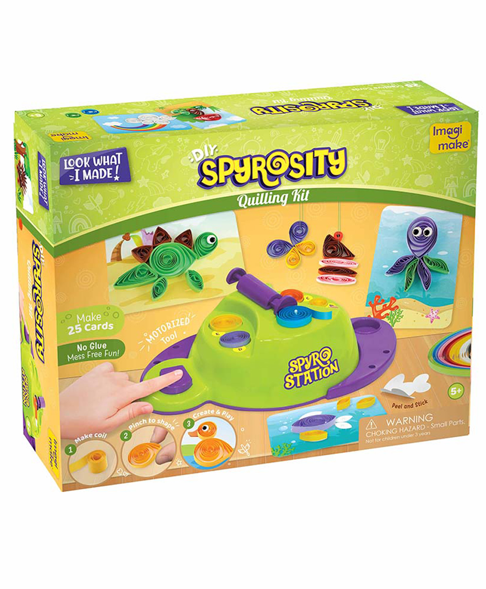 Quill On Spyrosity Explore Paper Quilling Kit - Multicolour-picture-16