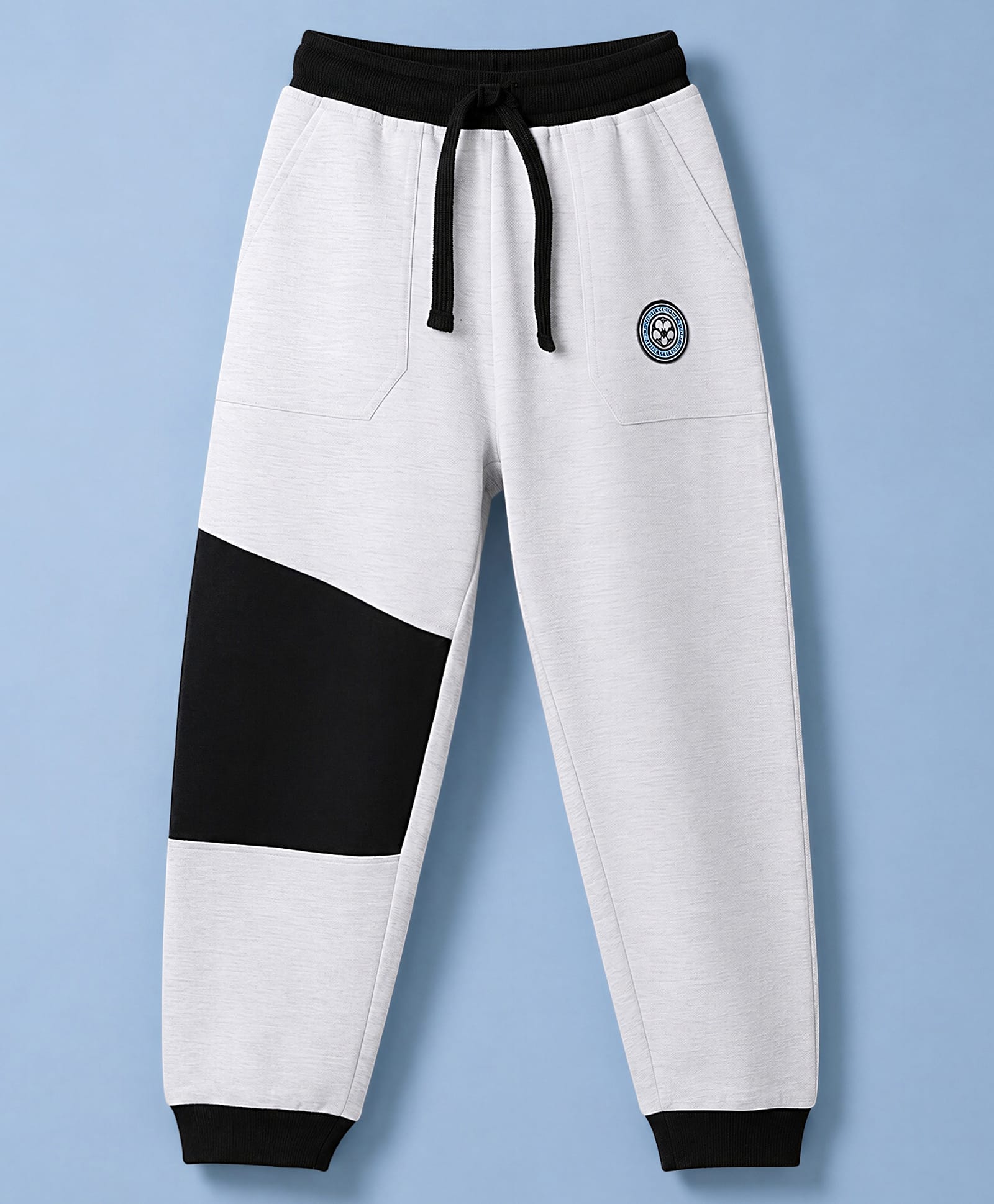 Kookie Kids India Terry Knit Full Length Joggers - White-image-44