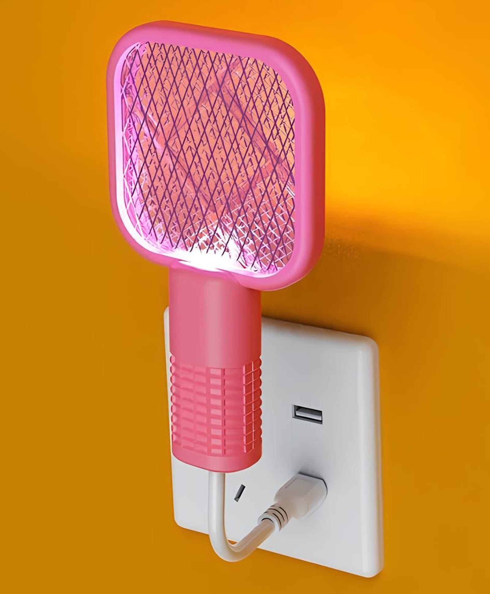 Ortis Mini Mosquito Killer Bat - Pink-picture-18