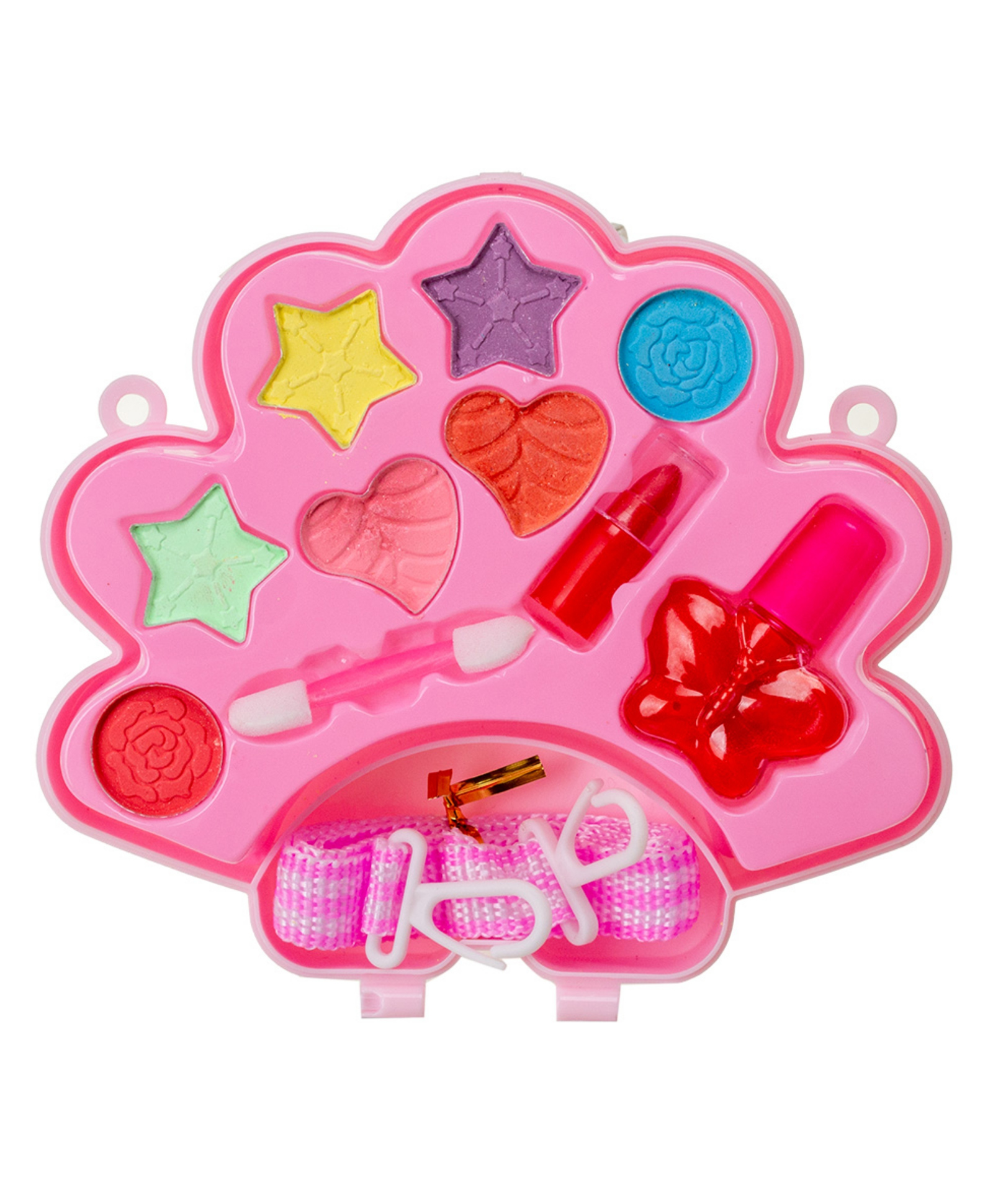 YAMAMA Sea Shell Kids Makeup Kit and Pretend Play Cosmetic Set for Girls, Beauty Set Gift Toys For Girls, Princess Cosmetic Real Beauty Set Role Play Toys for Kids-image-31