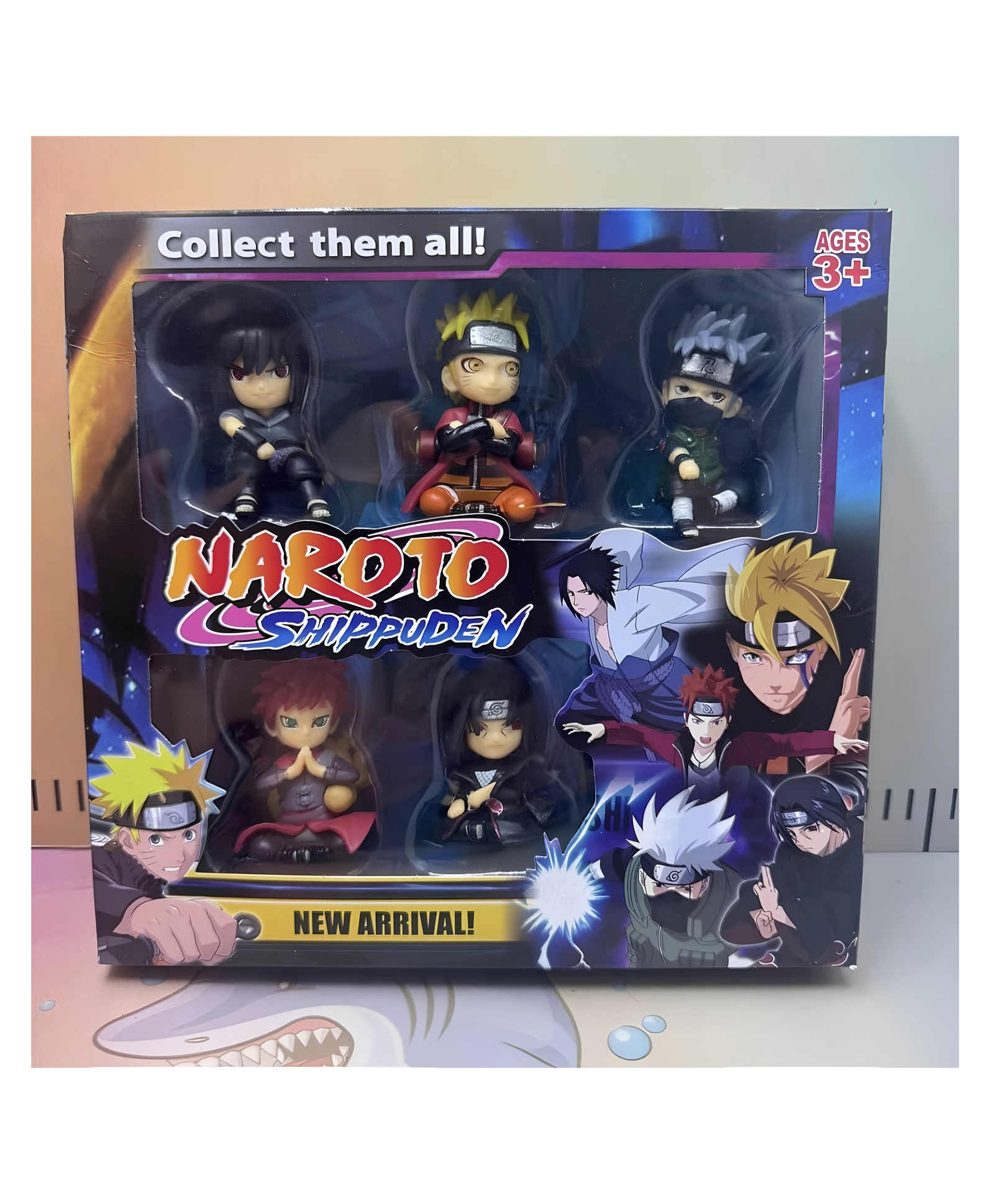 YAMAMA Naruto Shippuden Anime Figure Set for Kids, 6-Piece Collectible Chibi Action Figures Pack with Naruto, Sasuke, Kakashi, Gaara, and Itachi, Fun Entertainment Kids Toy - Color And Design May Vary-image-33