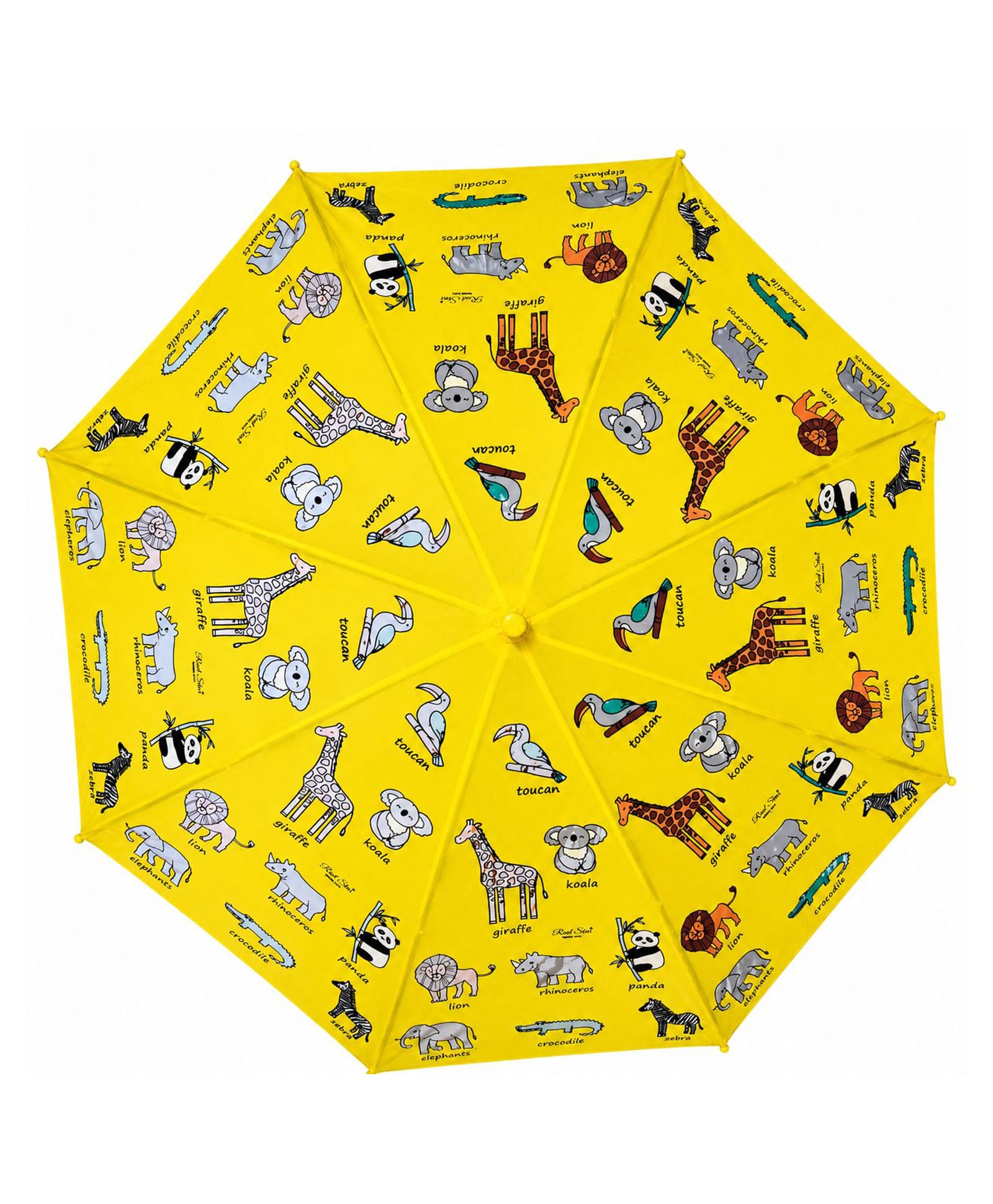 CHAATEWALA Animals Printed Umbrella - Yellow-image-23