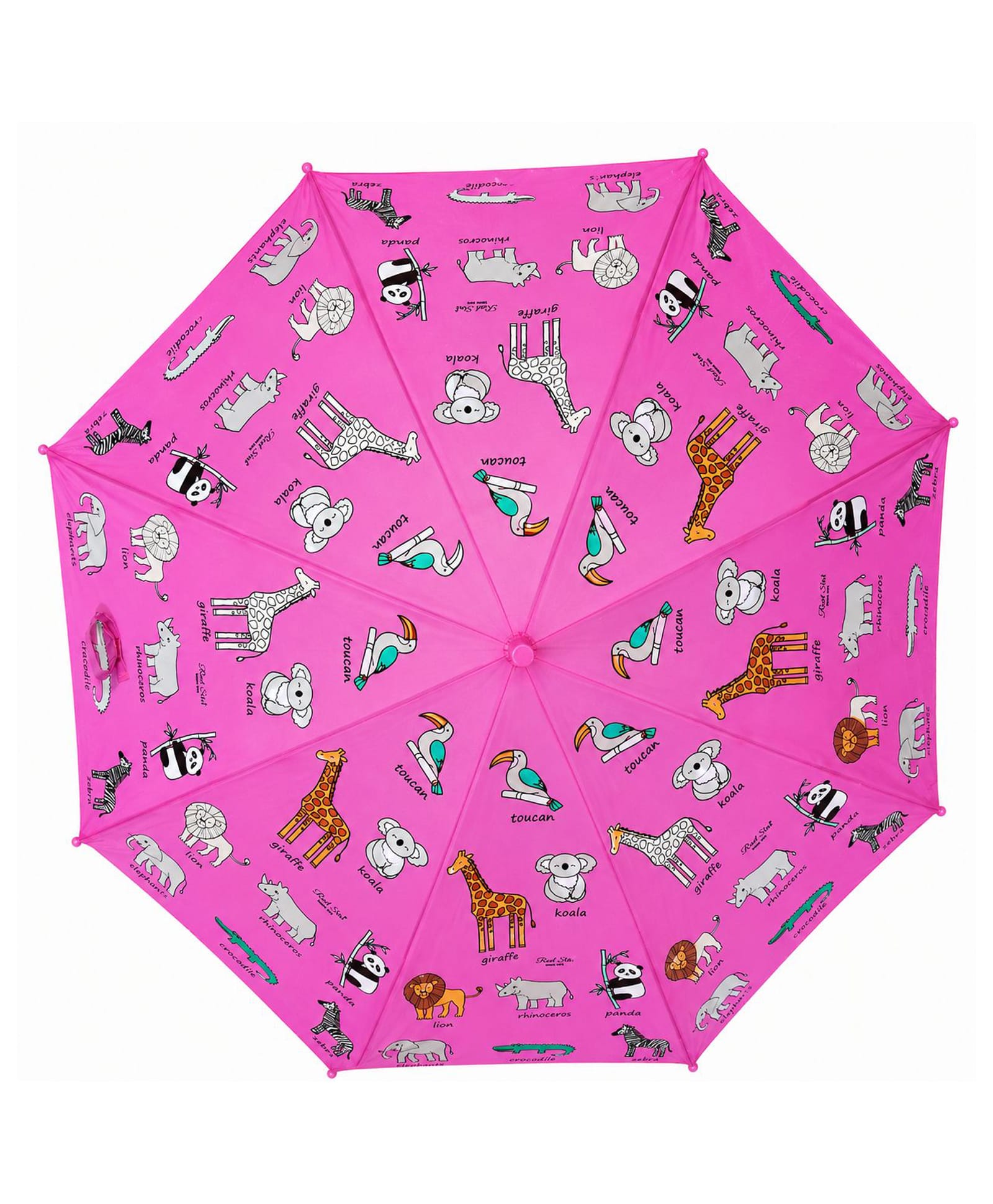 CHAATEWALA Animals Printed Umbrella - Pink-image-47