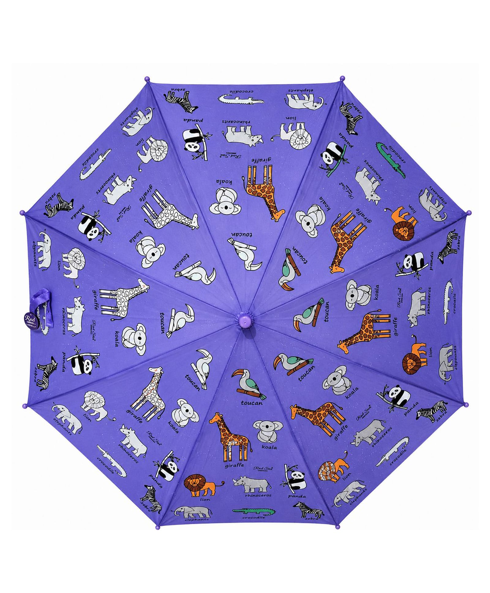 CHAATEWALA Animals Printed Umbrella - Purple-picture-17