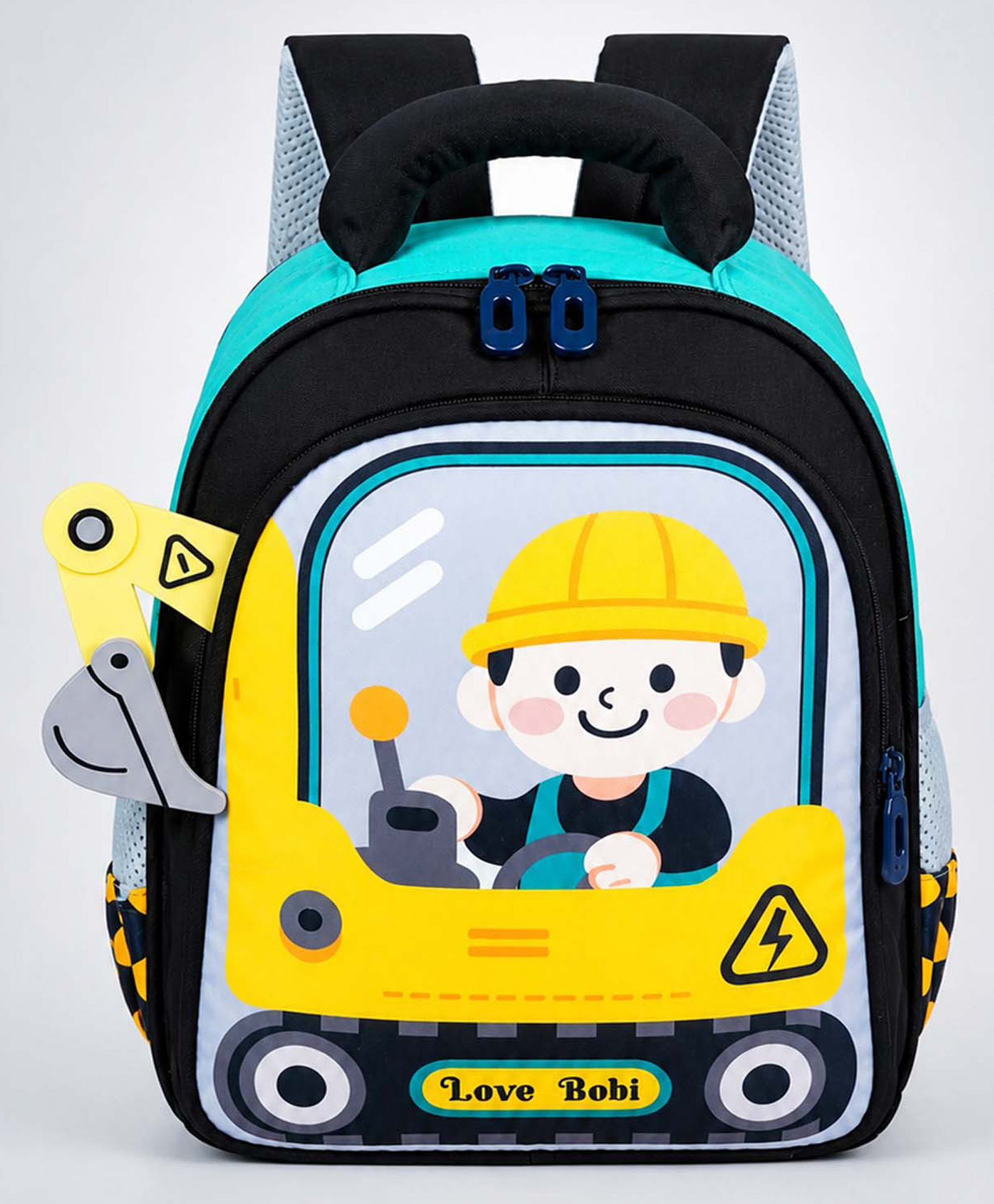 Little Surprise Box 3D Trucker Baby Backpack Kids-Yellow-image-21