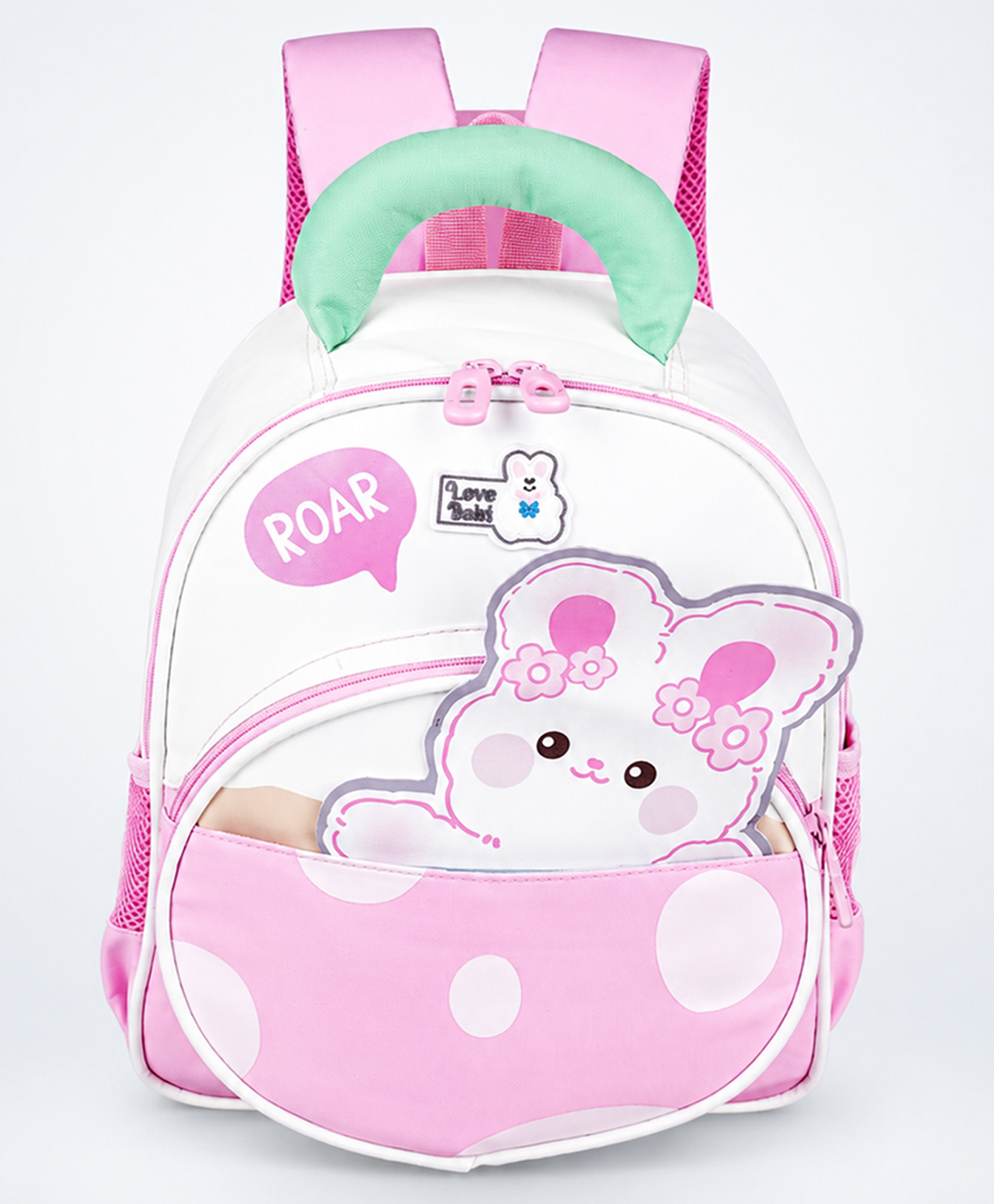 Little Surprise Box Roar Cat Baby Backpack Kids-Pink-image-33