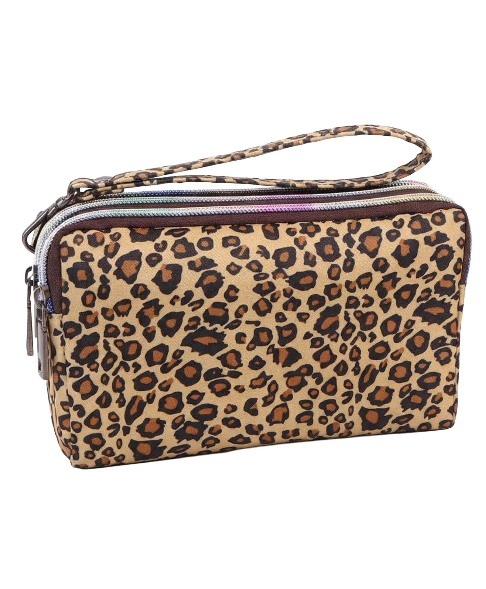 MOMISY Women's Clutch Wallet Zipper Purse for Girls & Ladies (Yellow Leopard)-picture-12
