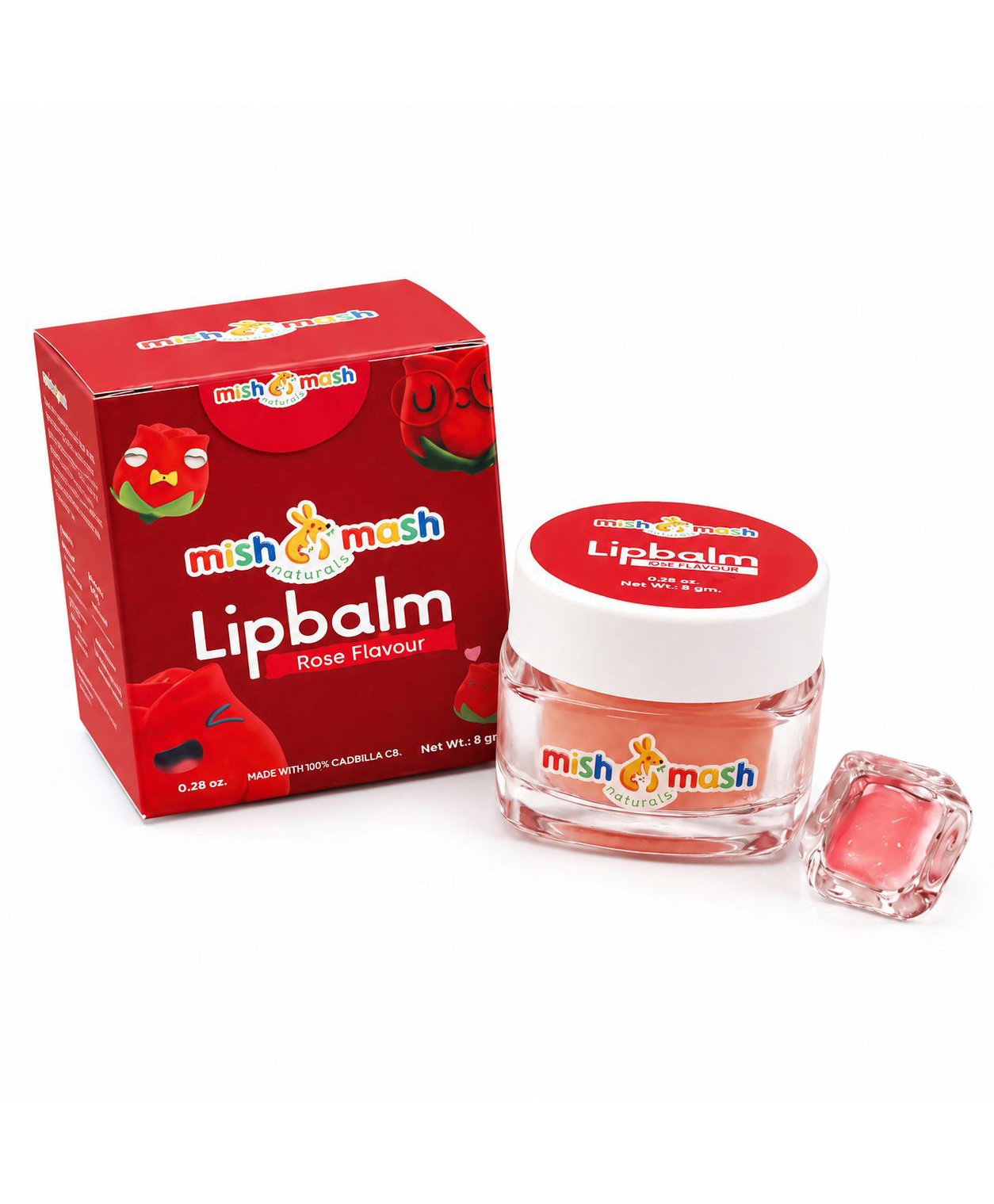 Mishmash Naturals Daily use Rose Lip balm-image-36