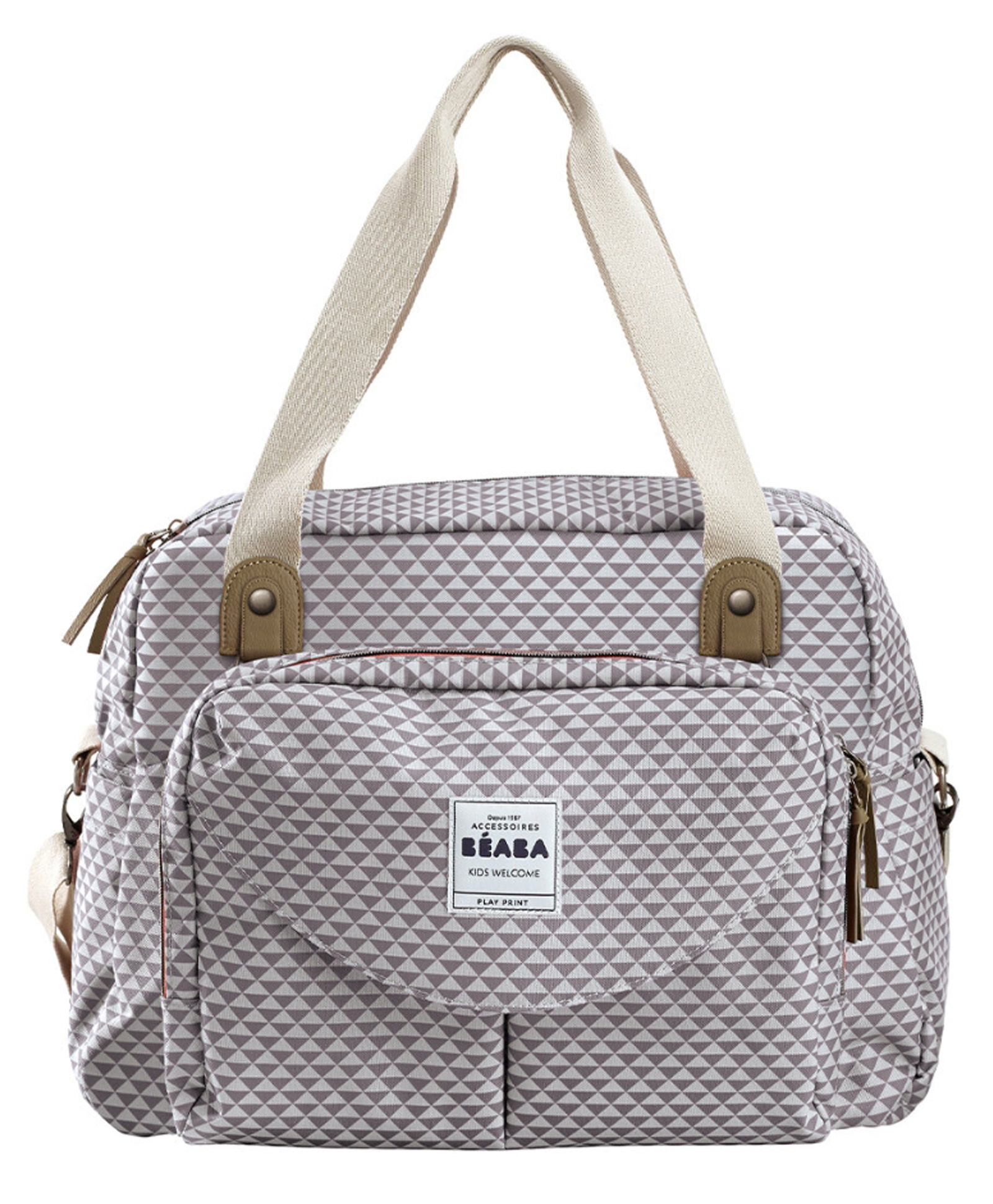 Beaba Geneva II Changing Bag Playprint - Grey-picture-9