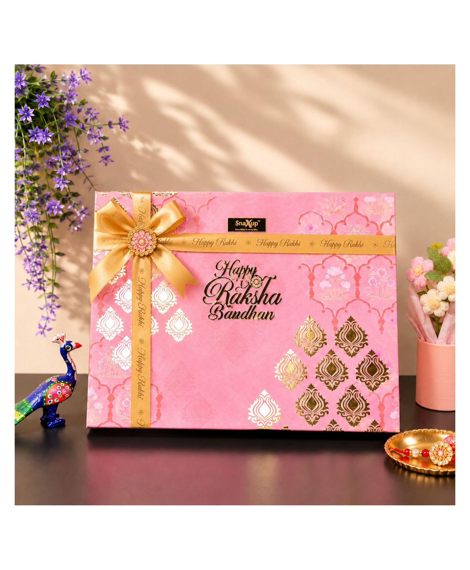 SnaXup Bhaiya Bhabhi Rakhi Gift Hamper-picture-26