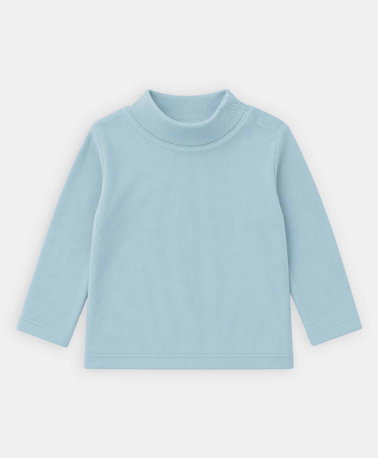 Mi Arcus Knit Full Sleeves Solid Tee - Blue-picture-15