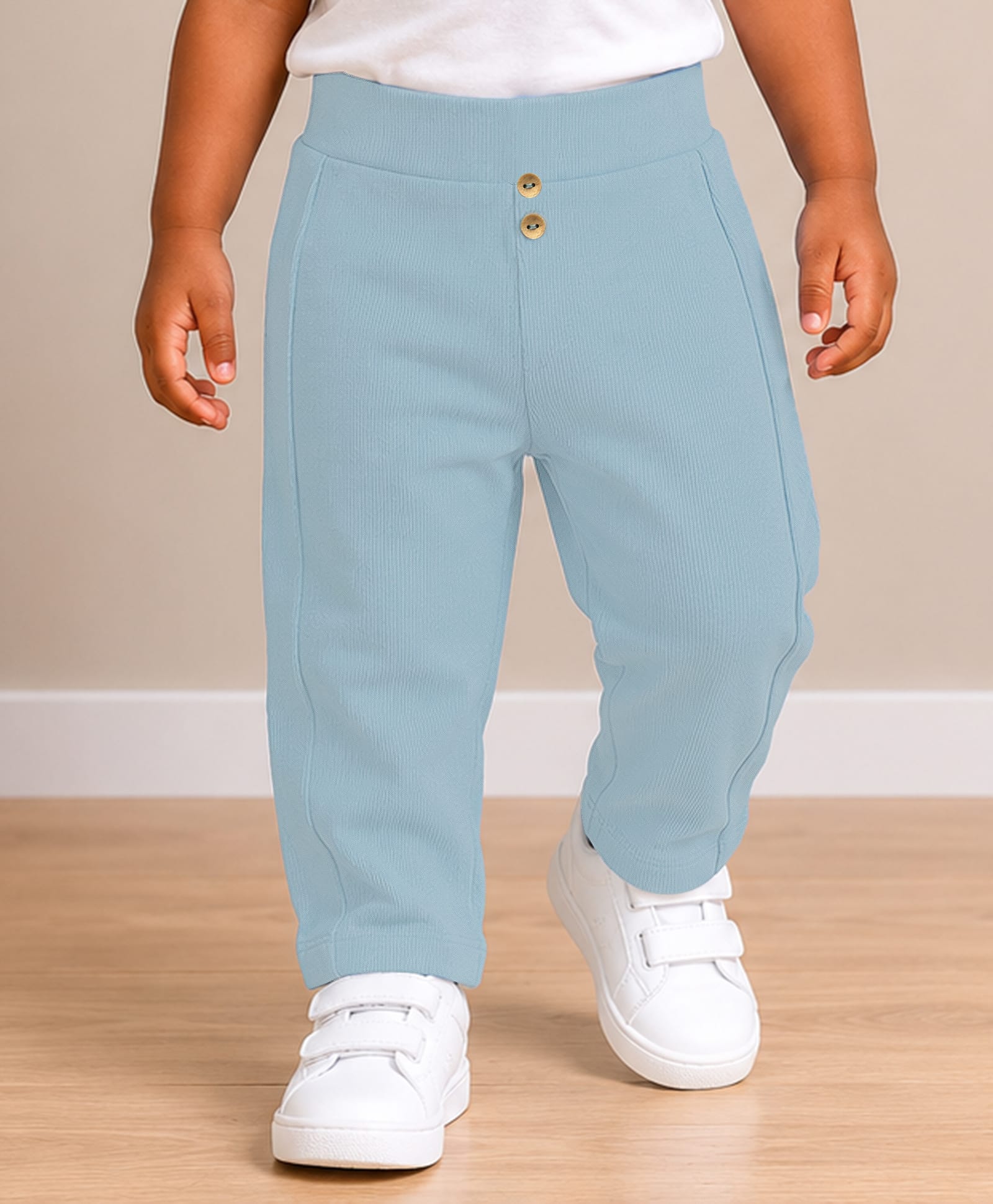 Mi Arcus Knit Solid Pajama - Blue-picture-10