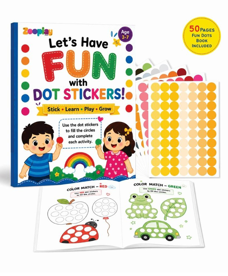 Zooplay India Fun with dot stickers-picture-13