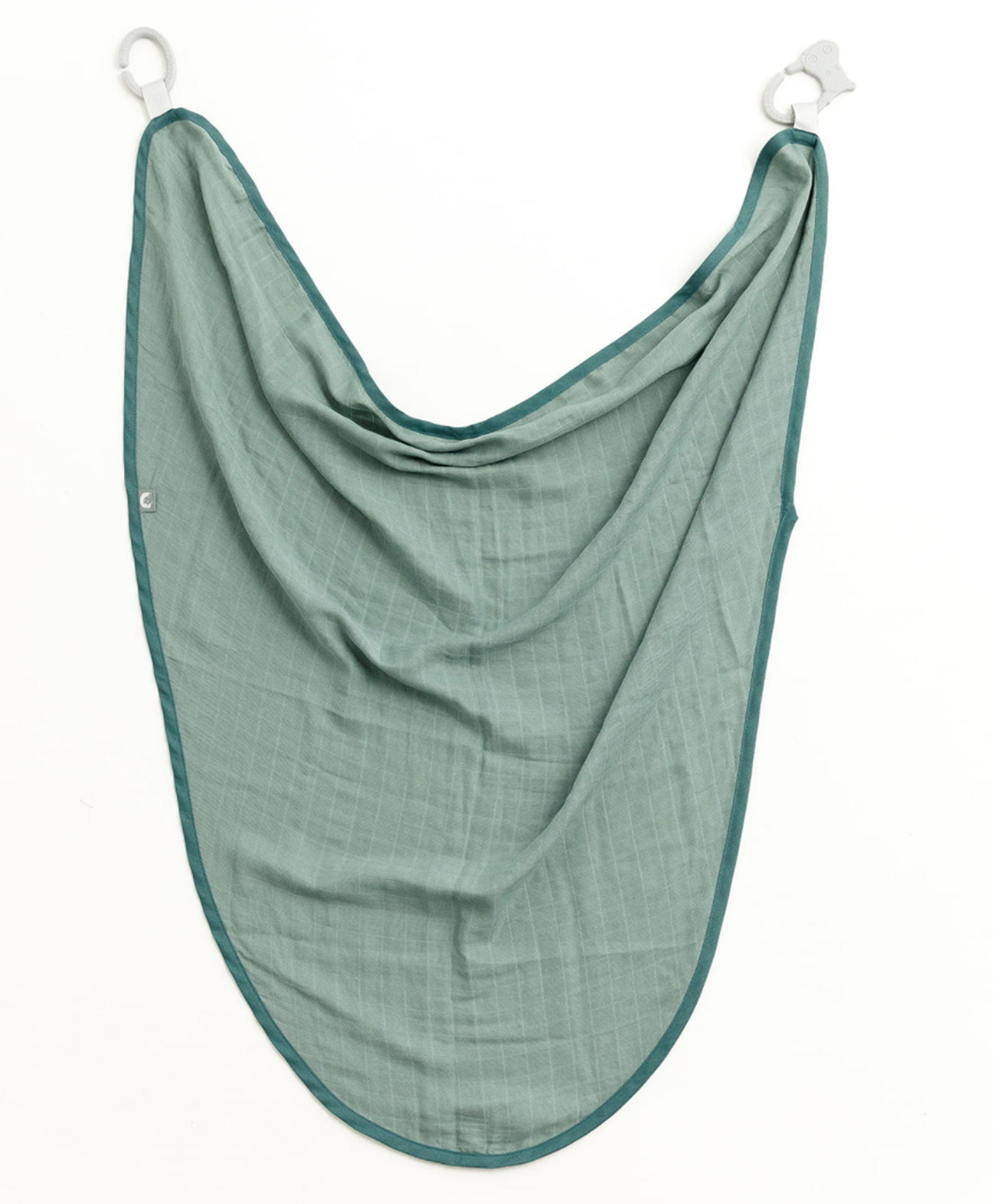 Cheeky Chompers Sage Green MultiMuslin Breastfeeding Cover - Suitable from birth-image-26