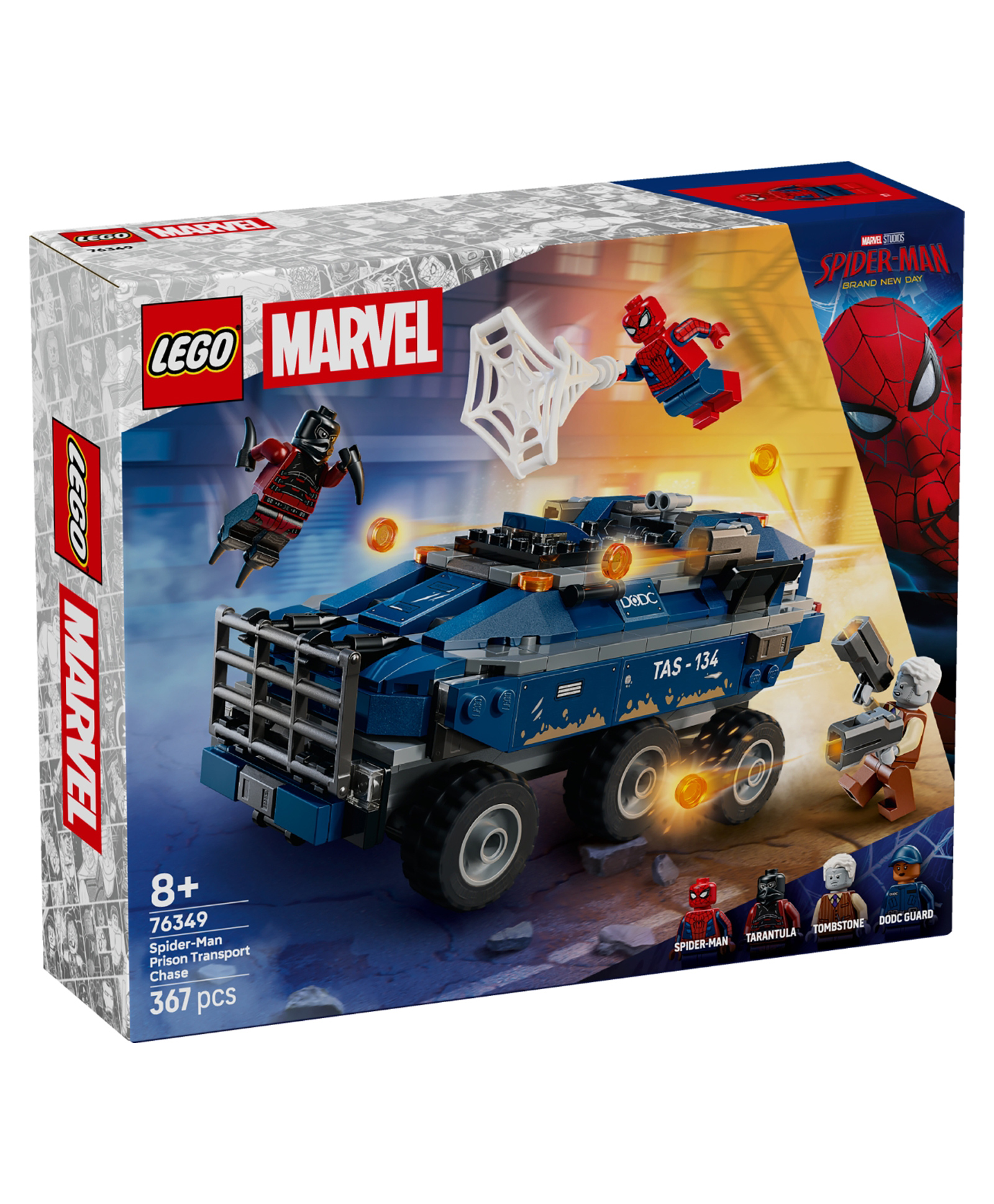 LEGO Marvel Spider-Man Prison Transport Chase 367 pieces-76349-image-25