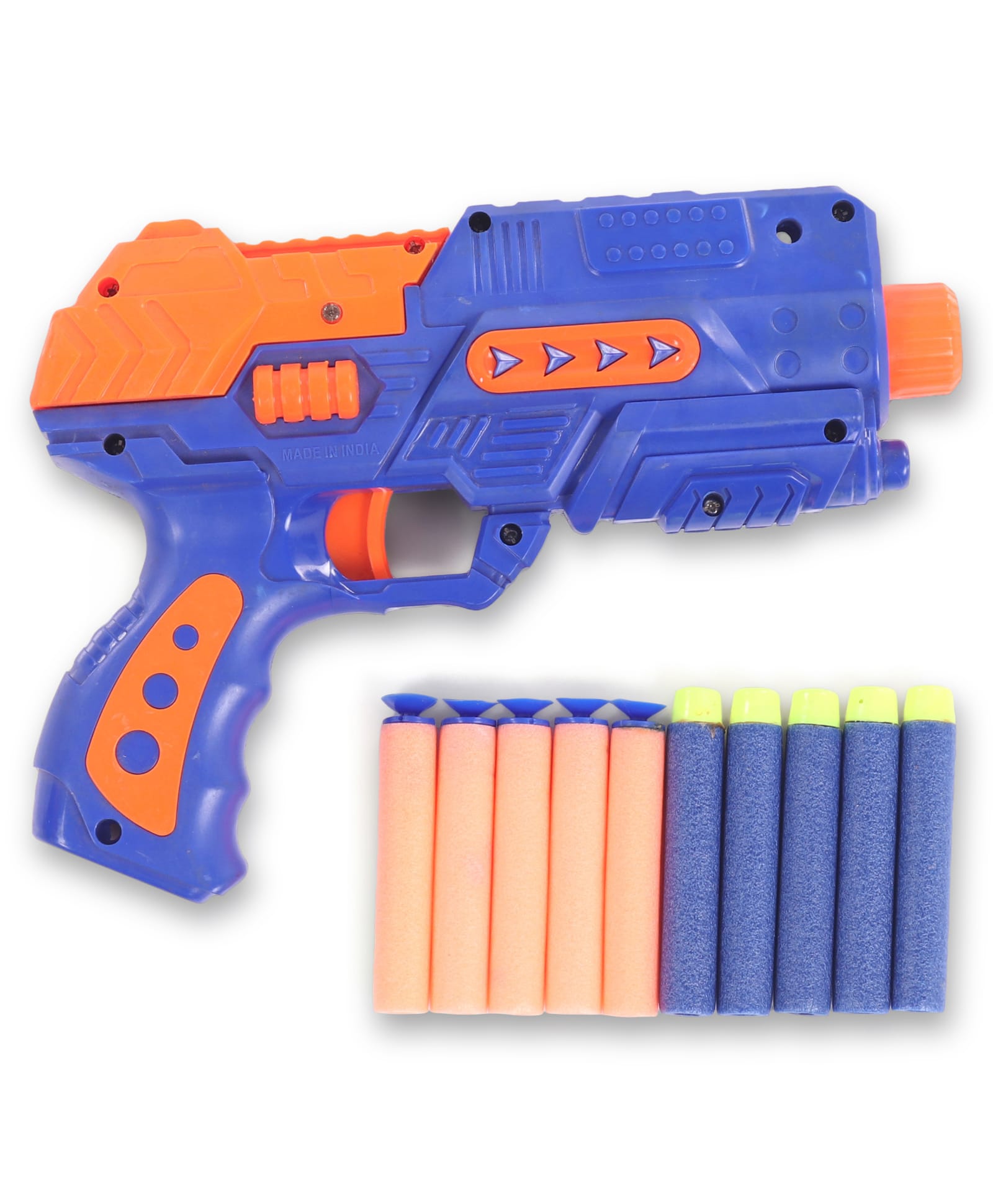 Anmol Strike Fighter Soft Bullet Gun - Blue(Multicolor)-picture-11