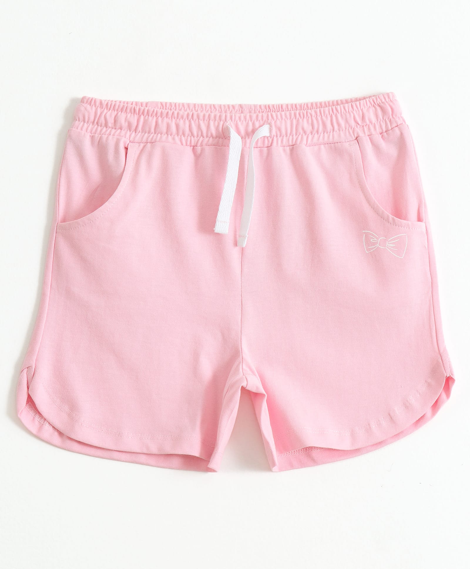 JusCubs Cotton Knit Solid Shorts - Pink-picture-14