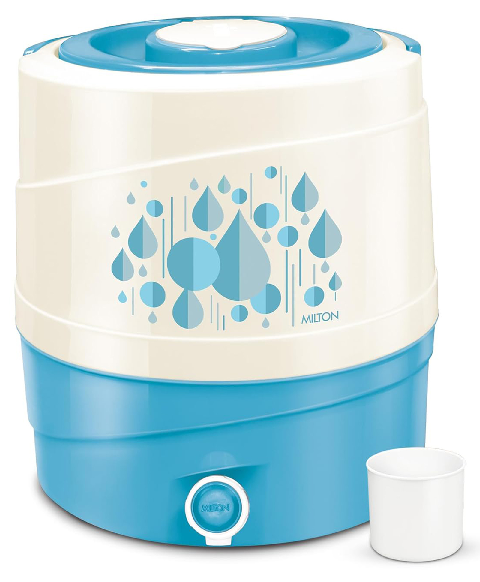 Milton Kool Rover 18 Water Jug PU Insulated, 16 litres, BPA Free, Leak Proof & Portable Jug, Sturdy Handles, Ideal for Travel, Picnic, Offices, Shops, Bluish Green-image-12