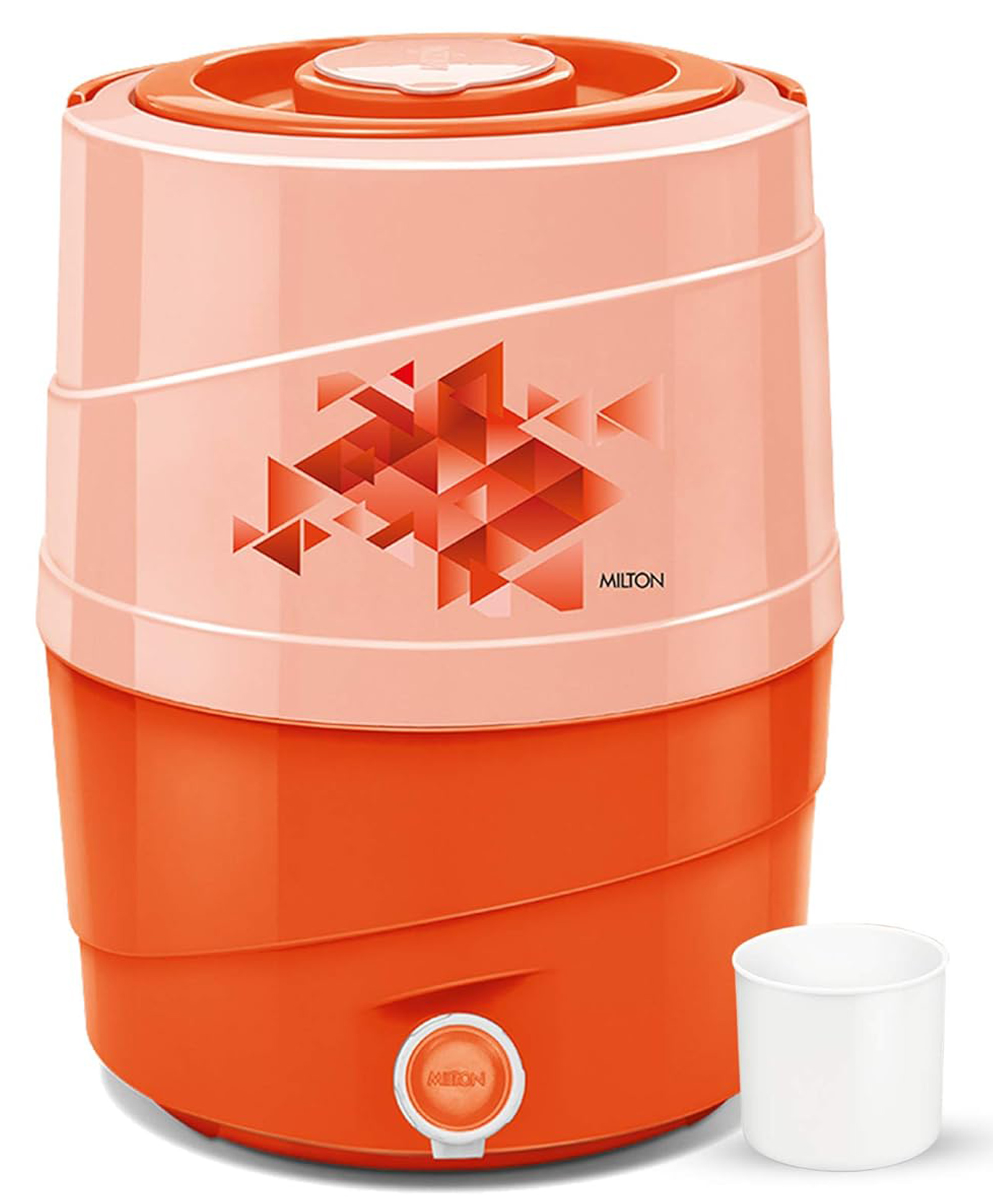 Milton Kool Rover 12 Water Jug PU Insulated, 11 litres, BPA Free, Leak Proof & Portable Jug, Sturdy Handles, Ideal for Travel, Picnic, Offices, Shops, Orange-image-13