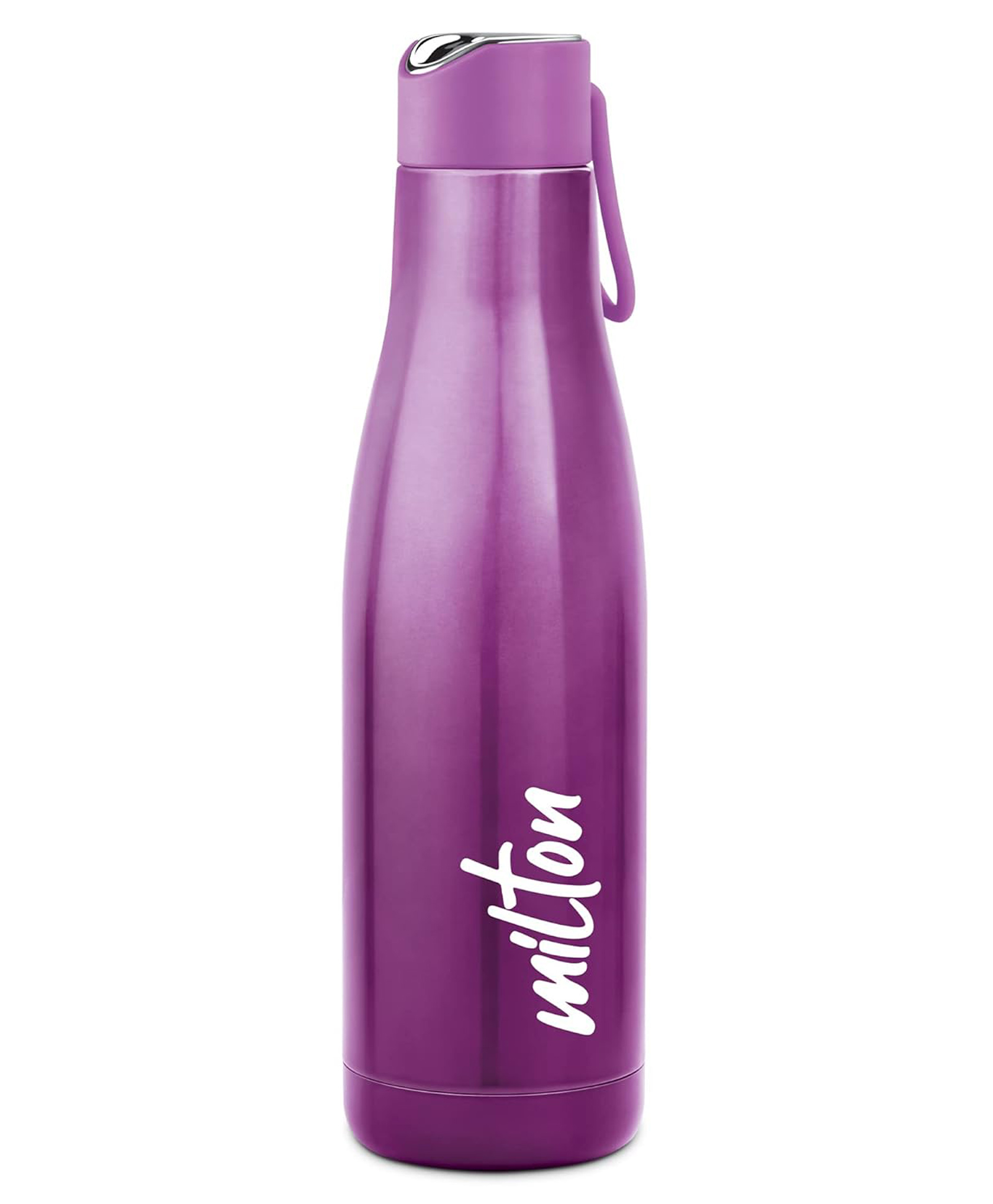 Milton Fame 800 Thermosteel Water Bottle 740 ml, 24 Hr Hot and Cold I Leak Proof Lid, ISI Certified I Vacuum Insulated I for Office, Gym, School I Purple-image-4