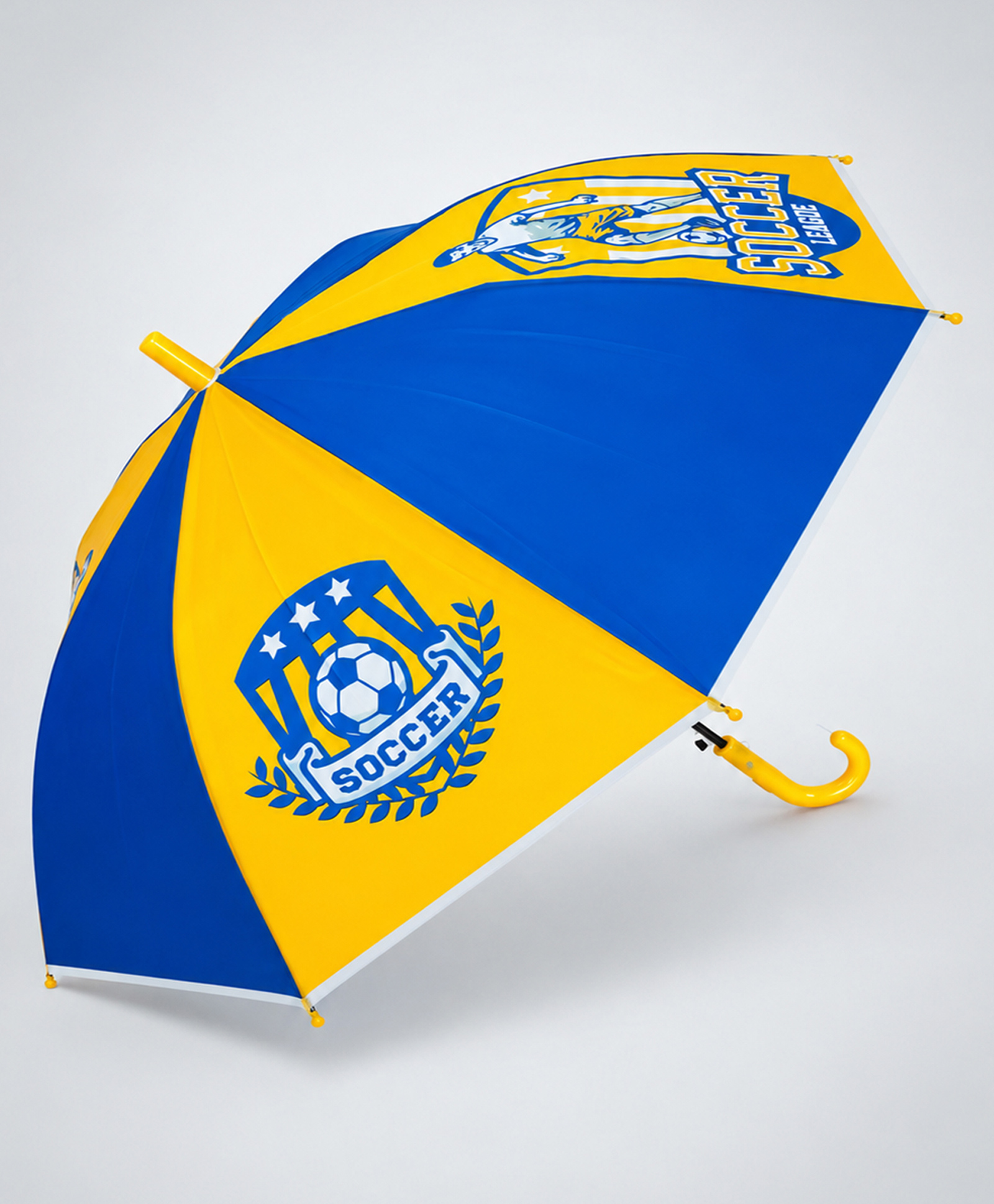 Little Surprise Box Soccer Designed Umbrella - Navy Blue-image-11