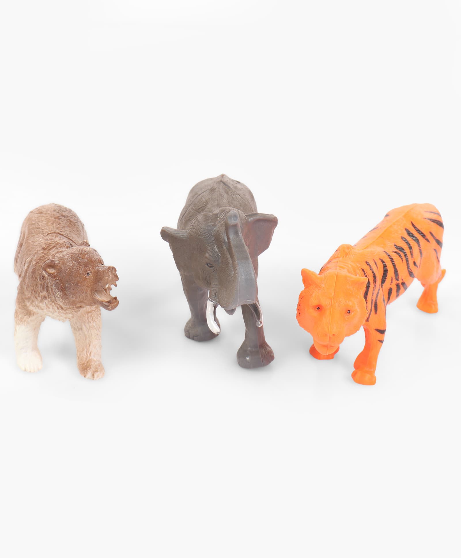 Ratnas Animal World Wild Animals 3pcs Brown Bear, Tiger & Elephant-image-25