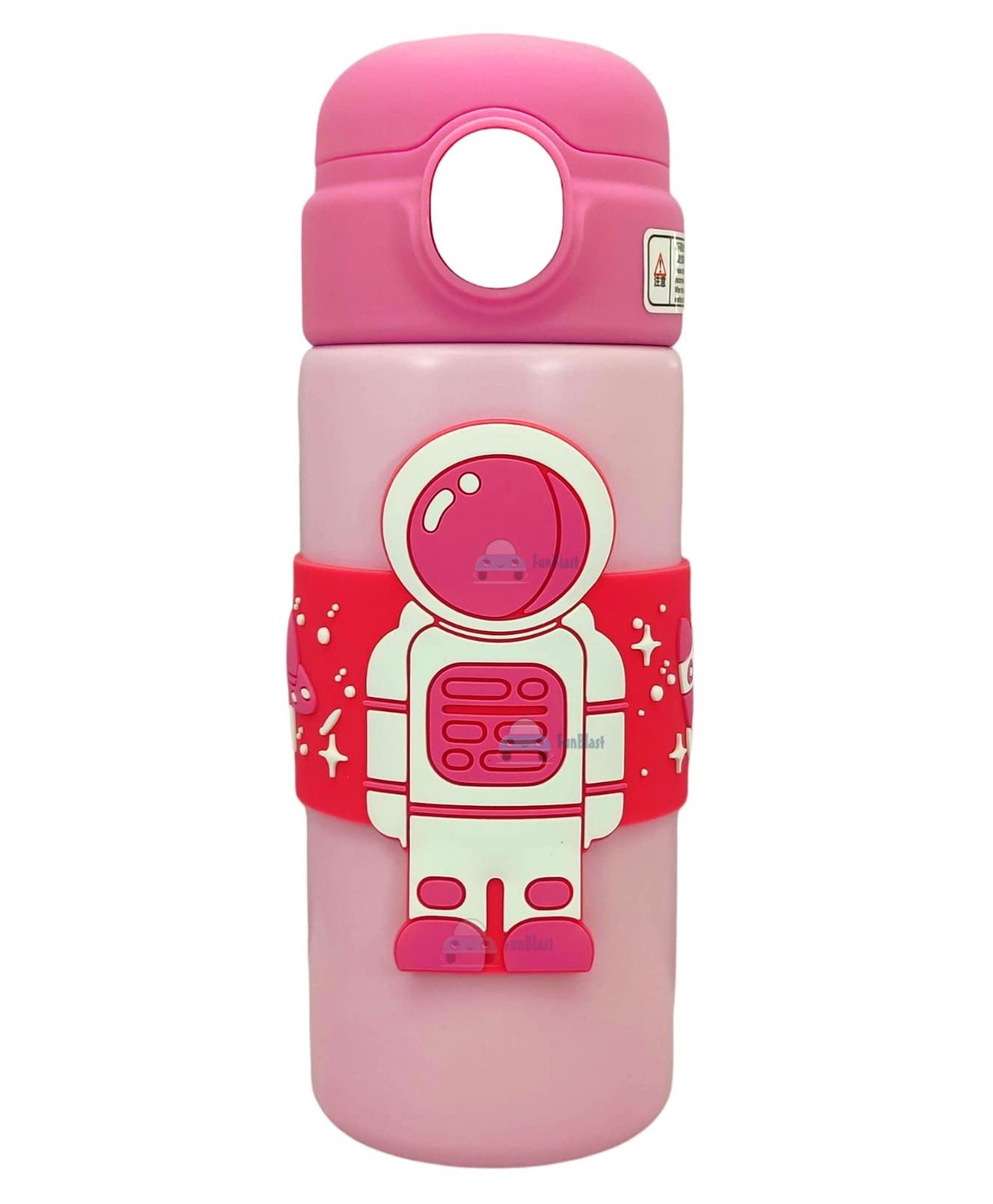 FunBlast Astronaut Theme stainless steel Hot and Cold-Water Bottle for Kids - 500 ML (Multicolor)-picture-35