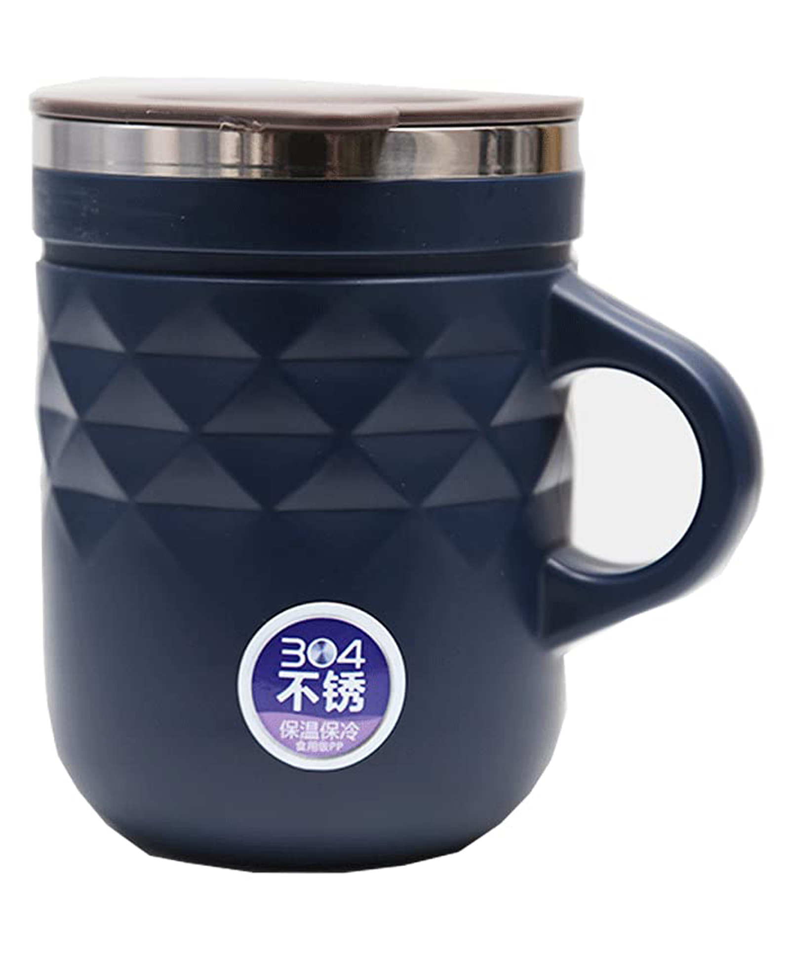 FunBlast Vacuum Insulated Stainless-Steel Mug for Tea- Coffee - 400 ML (Blue)-image-12