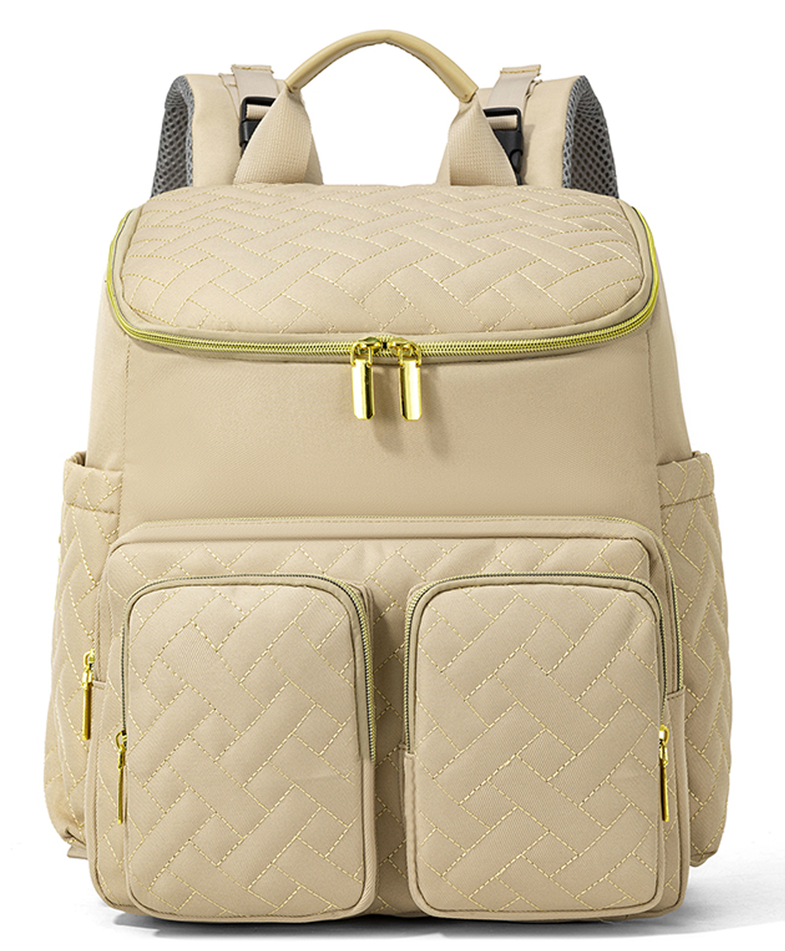 Winnies Diaper Bag Backpack for Mothers Baby Bag for Travel Hospital & Maternity - Beige-image-25
