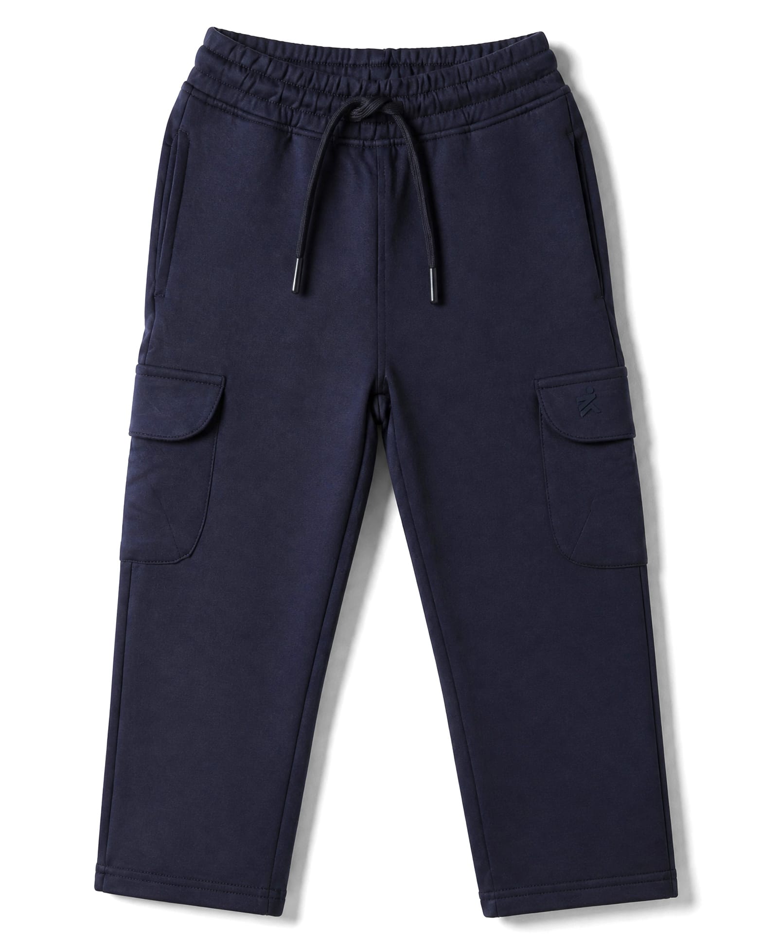 Doreme Single Jersey Knit Full Length Solid Track Pant - Blue-picture-19