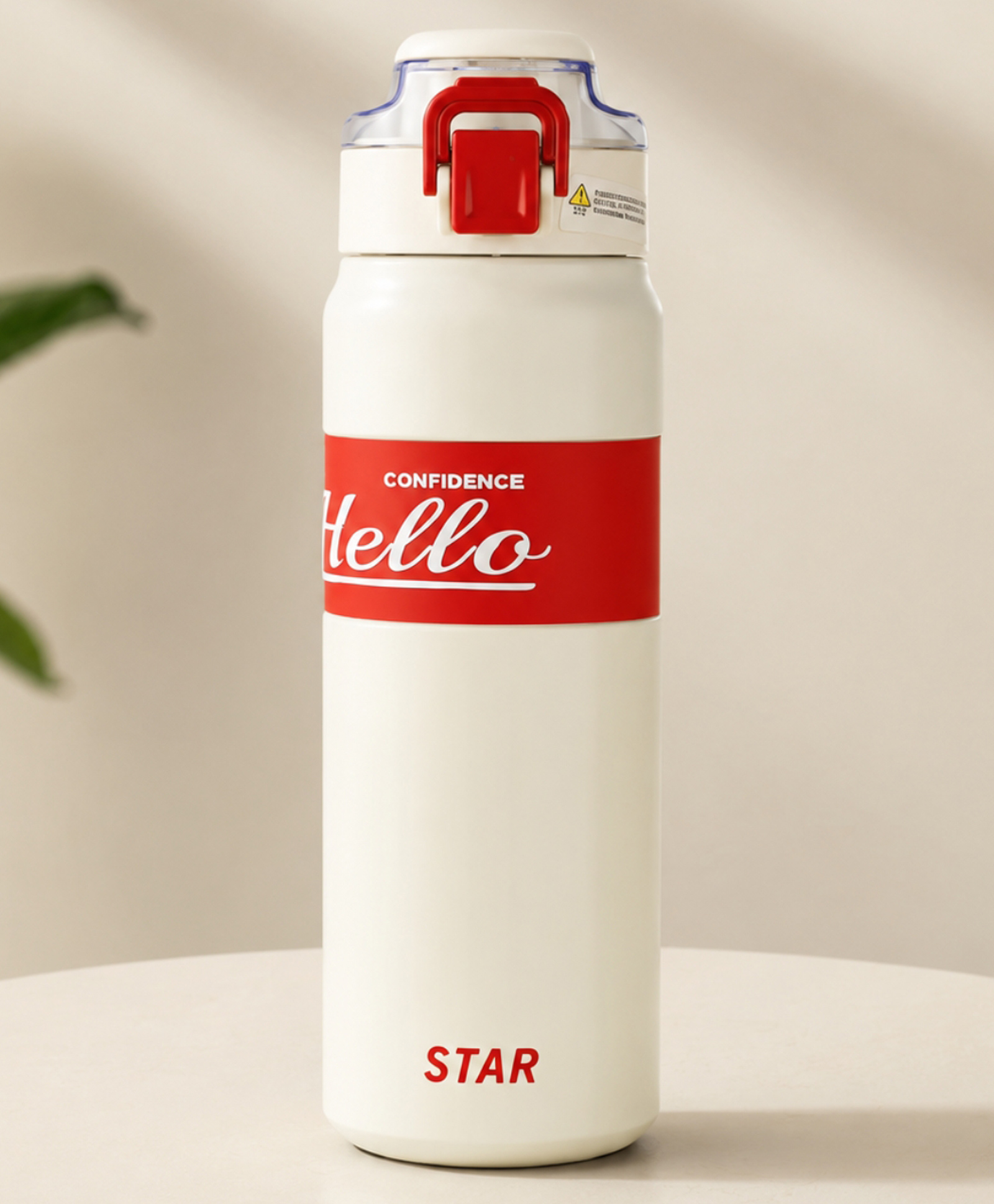 Paper Moon Stainless Steel Vacuum Insulated Water Bottle with straw Outdoor Fitness Thermos Flask for Kids School Office - 650ml (Color may vary )-image-38