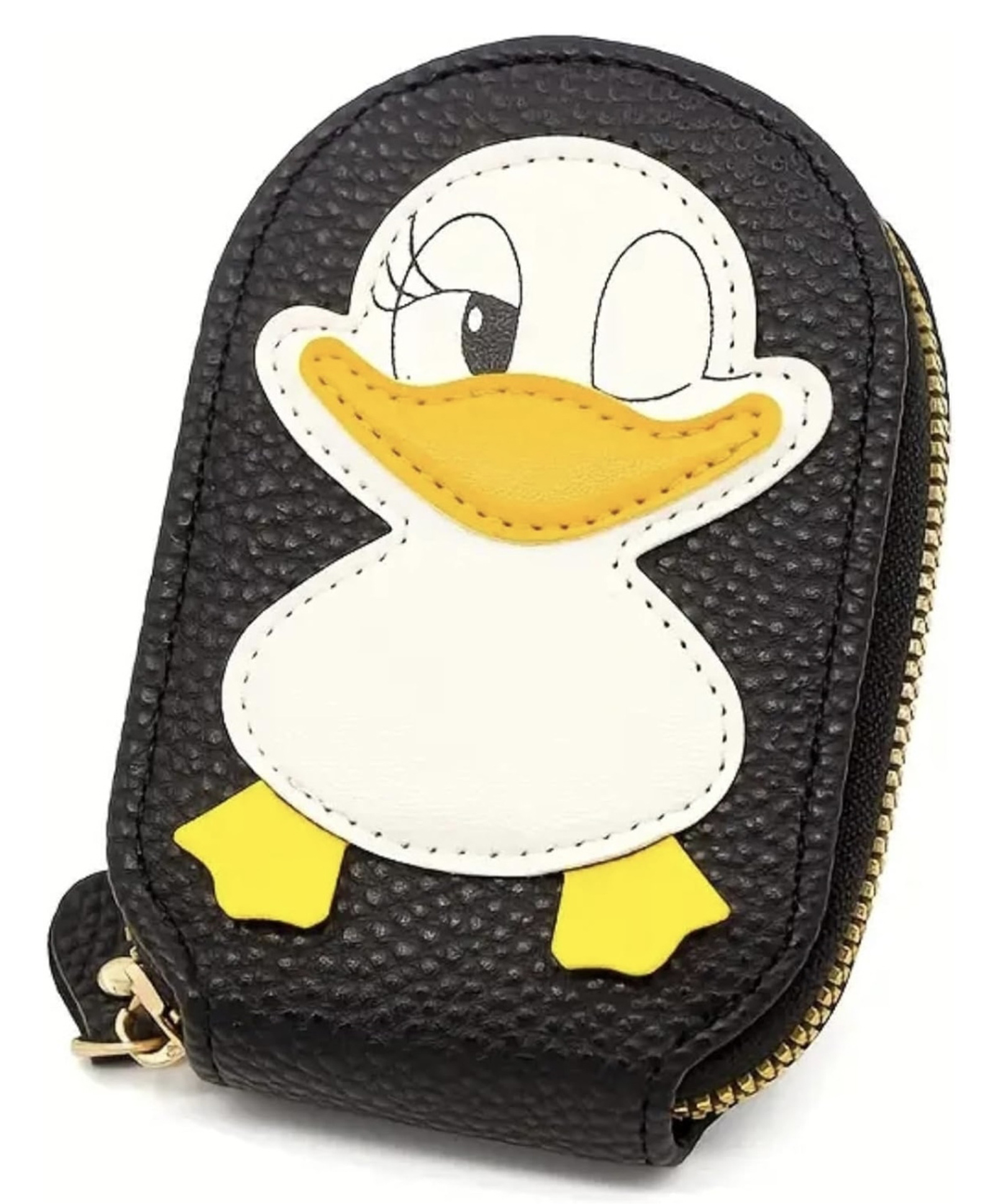 ARCADE TOYS Cute Duck Cartoon Mini Zip Wallet & Coin Purse - Multicolour-image-29
