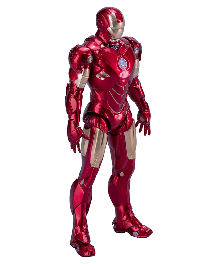Marvel Iron Man Mark 4 Action Figure with Hall of Armor Display Set, PVC Collectible with Accessories - 10 cm-image-41